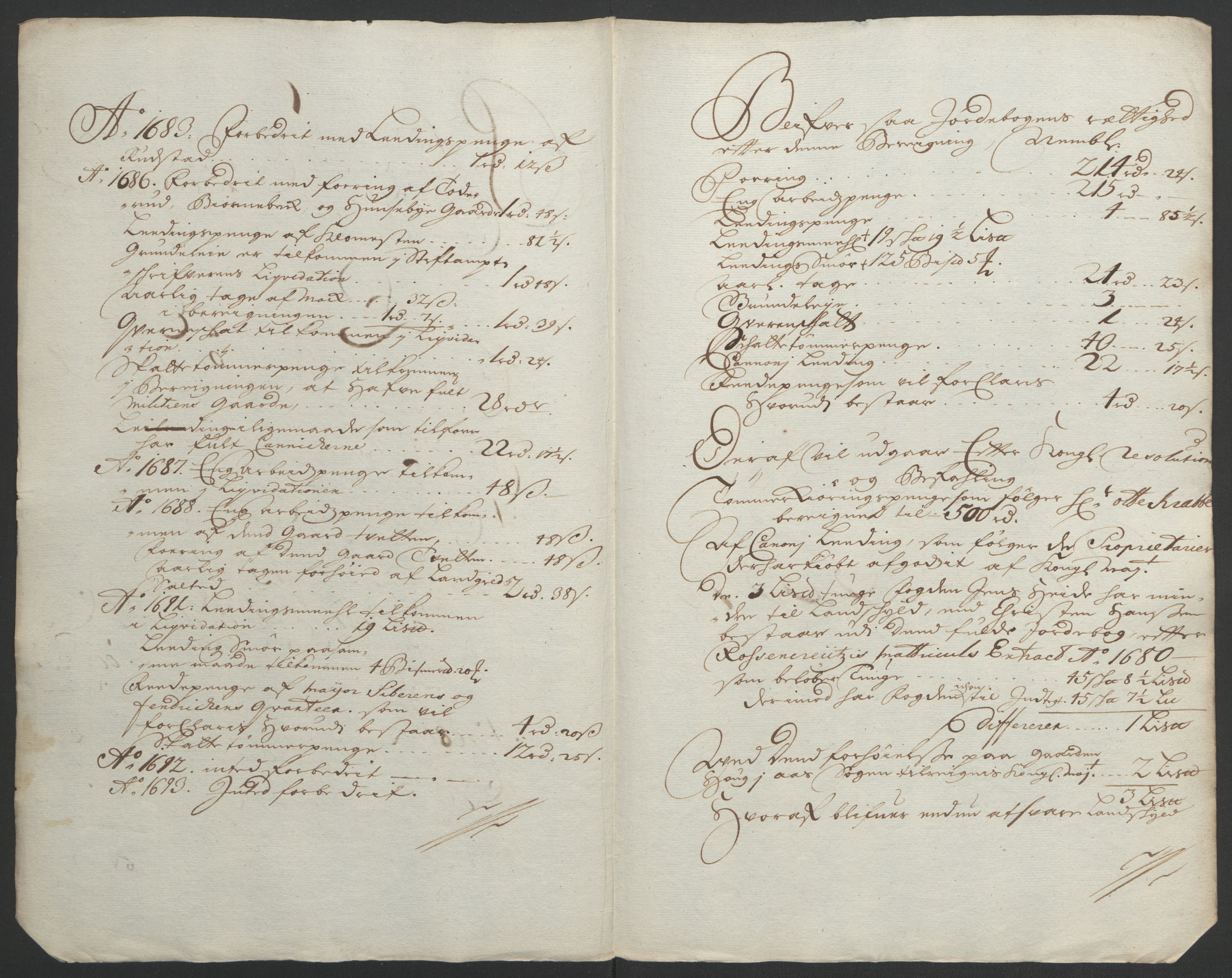Rentekammeret inntil 1814, Reviderte regnskaper, Fogderegnskap, RA/EA-4092/R09/L0437: Fogderegnskap Follo, 1692-1693, p. 20