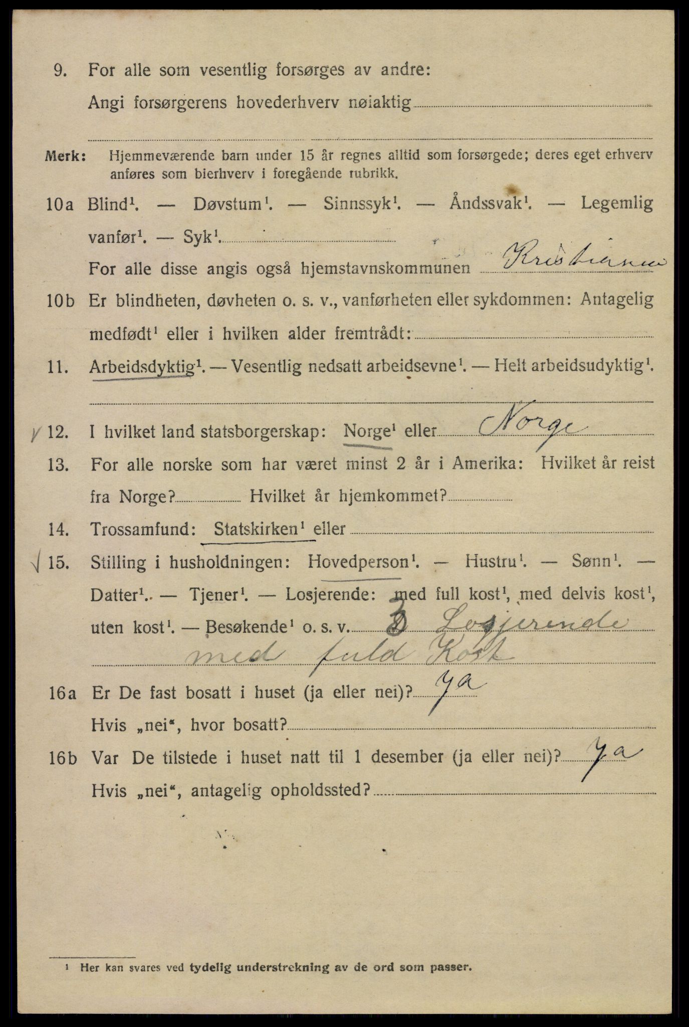 SAO, 1920 census for Kristiania, 1920, p. 361818