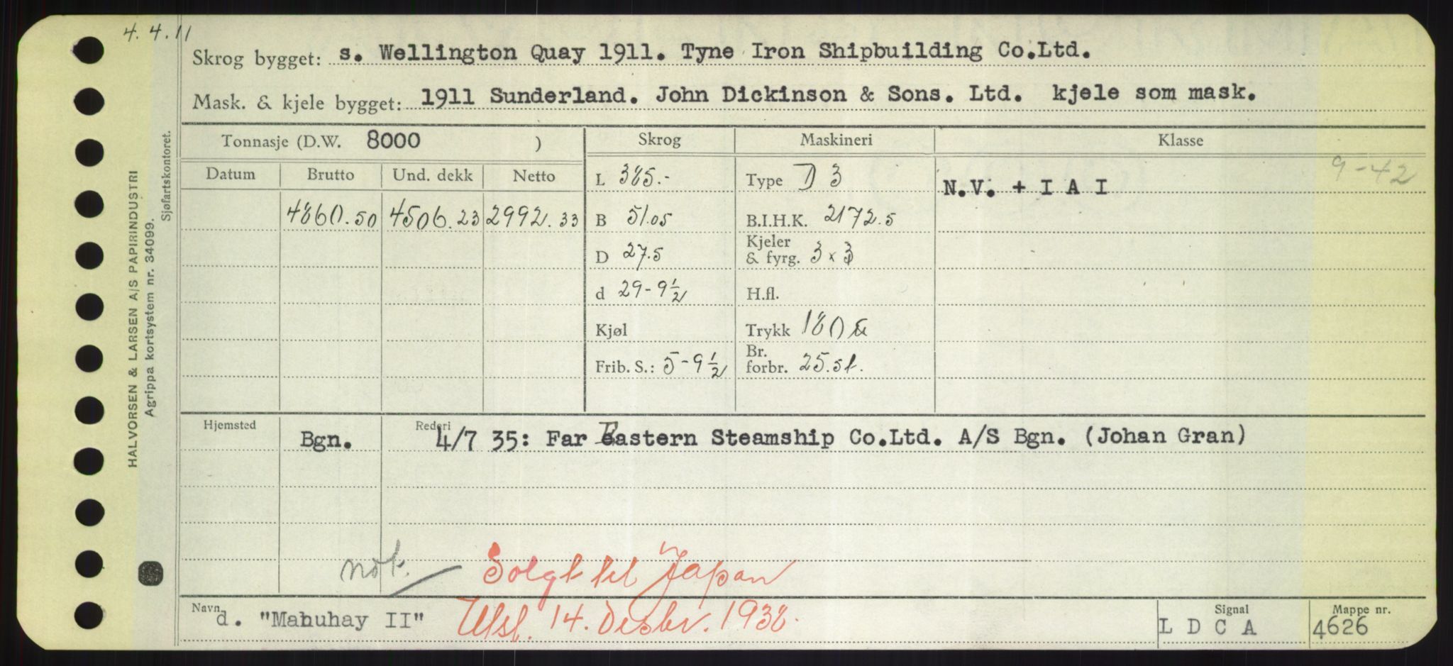 Sjøfartsdirektoratet med forløpere, Skipsmålingen, AV/RA-S-1627/H/Hd/L0024: Fartøy, M-Mim, p. 49