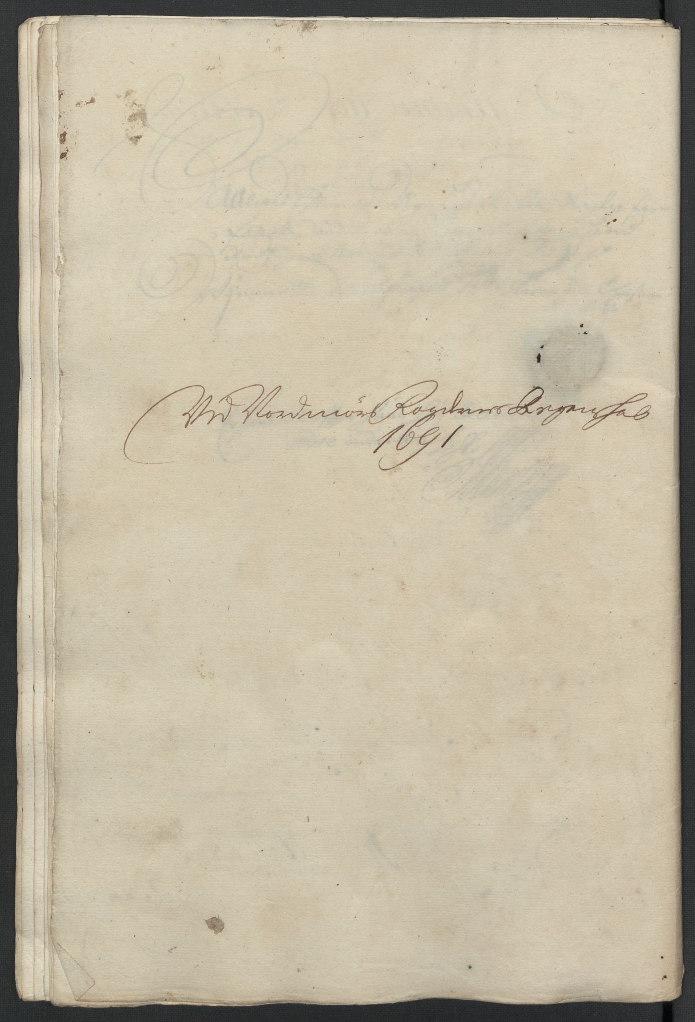 Rentekammeret inntil 1814, Reviderte regnskaper, Fogderegnskap, RA/EA-4092/R56/L3734: Fogderegnskap Nordmøre, 1690-1691, p. 334