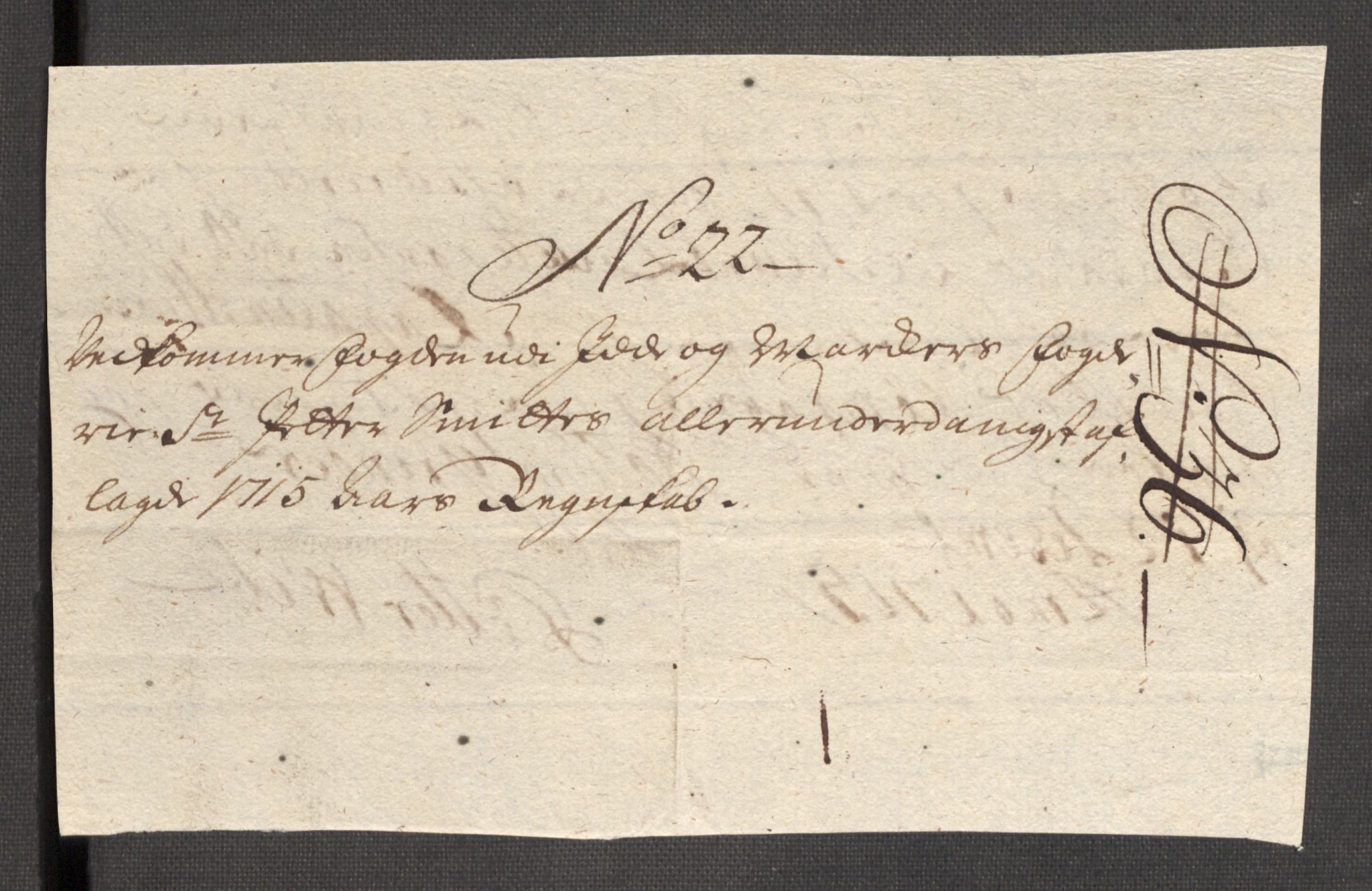 Rentekammeret inntil 1814, Reviderte regnskaper, Fogderegnskap, AV/RA-EA-4092/R01/L0023: Fogderegnskap Idd og Marker, 1715-1716, p. 178