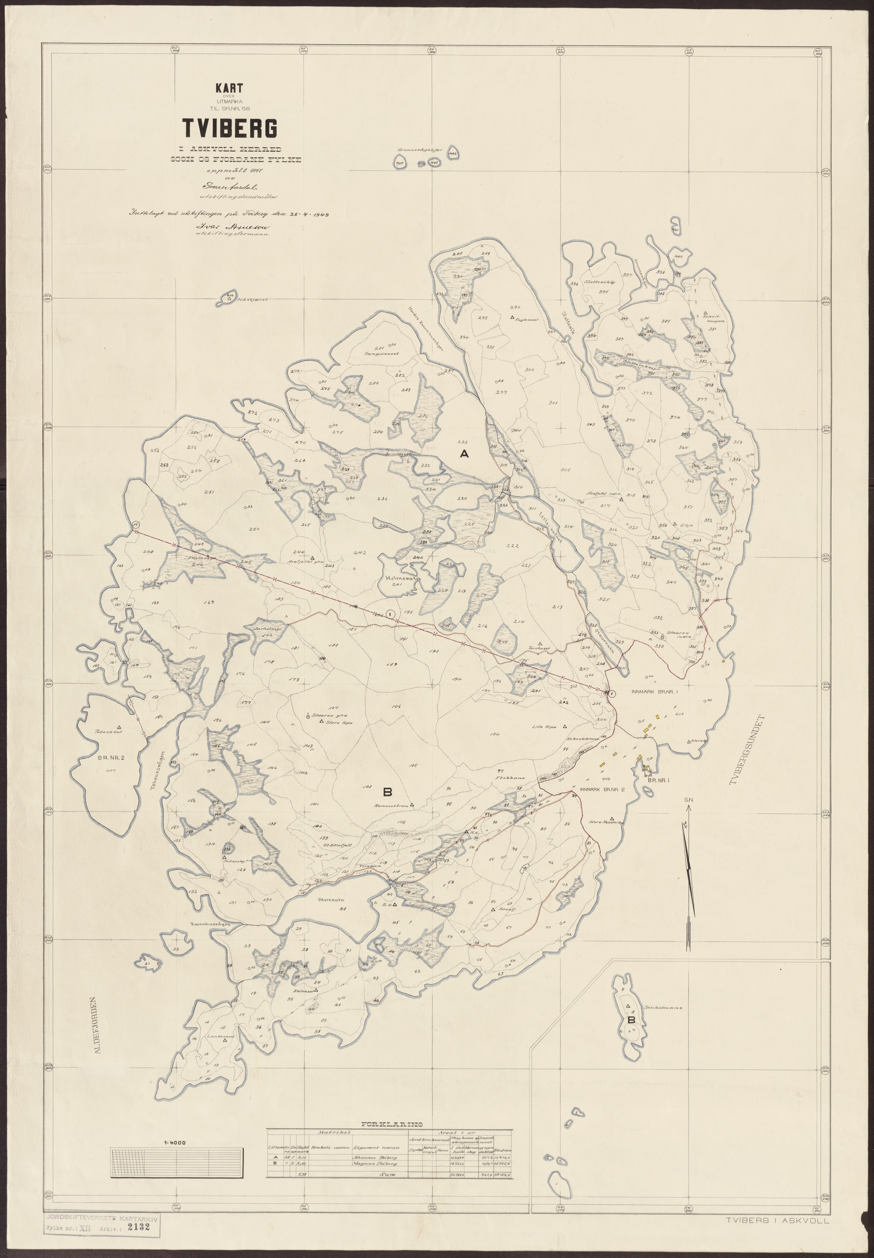 Jordskifteverkets kartarkiv, RA/S-3929/T, 1859-1988, p. 2589