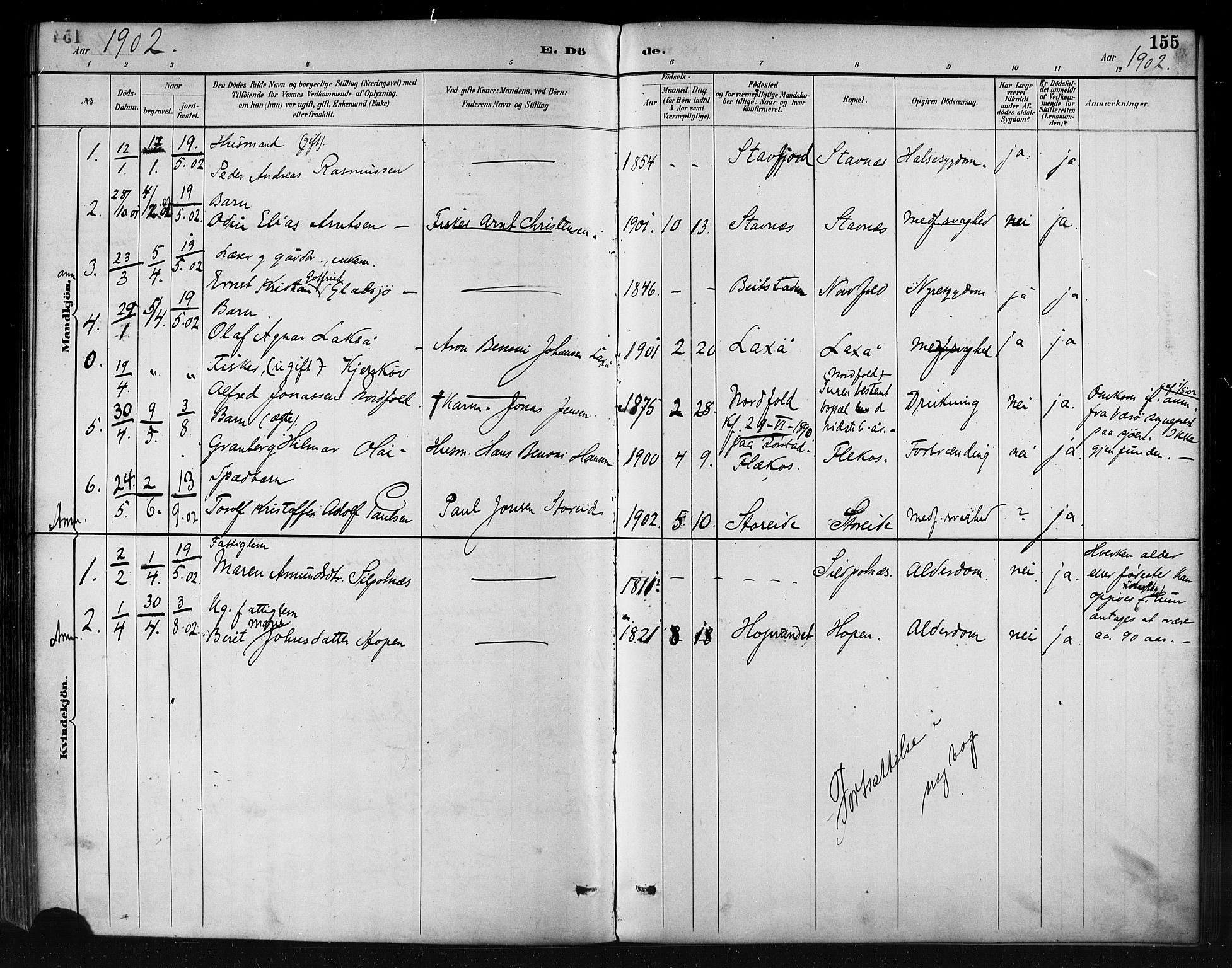 Ministerialprotokoller, klokkerbøker og fødselsregistre - Nordland, SAT/A-1459/858/L0831: Parish register (official) no. 858A01, 1884-1902, p. 155