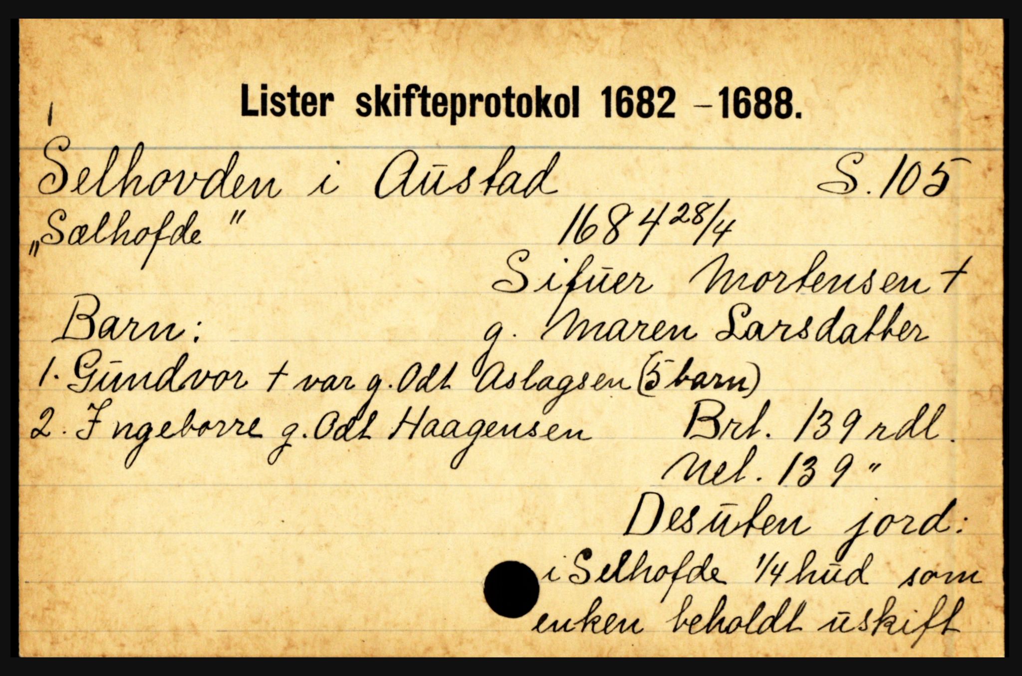 Lister sorenskriveri, AV/SAK-1221-0003/H, p. 32995