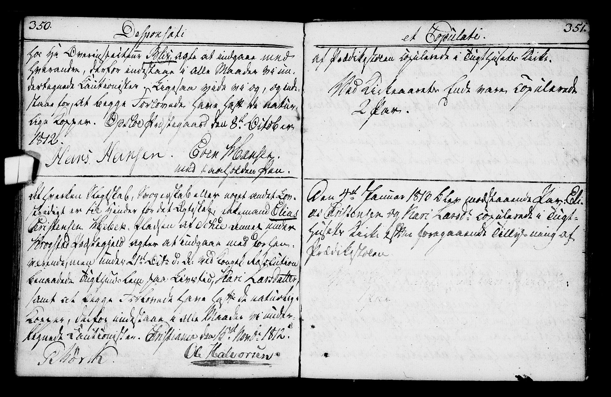 Kristiania tukthusprest Kirkebøker, SAO/A-10881/F/Fa/L0001: Parish register (official) no. 1, 1758-1828, p. 350-351