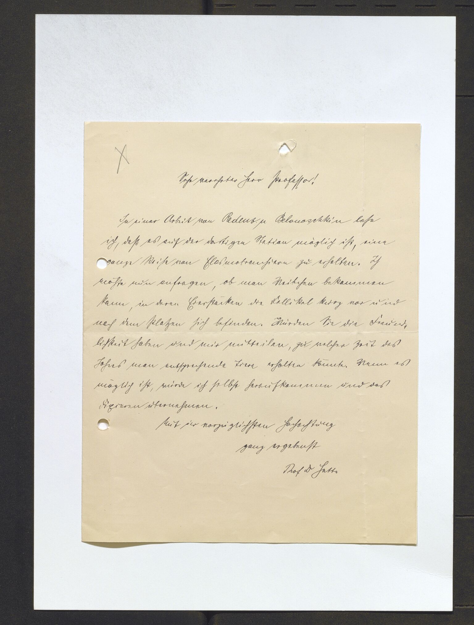 Bergens Museum, AV/SAB-A-17301/13/D/L0002: Korrespondanse , 1928-1940, p. 115