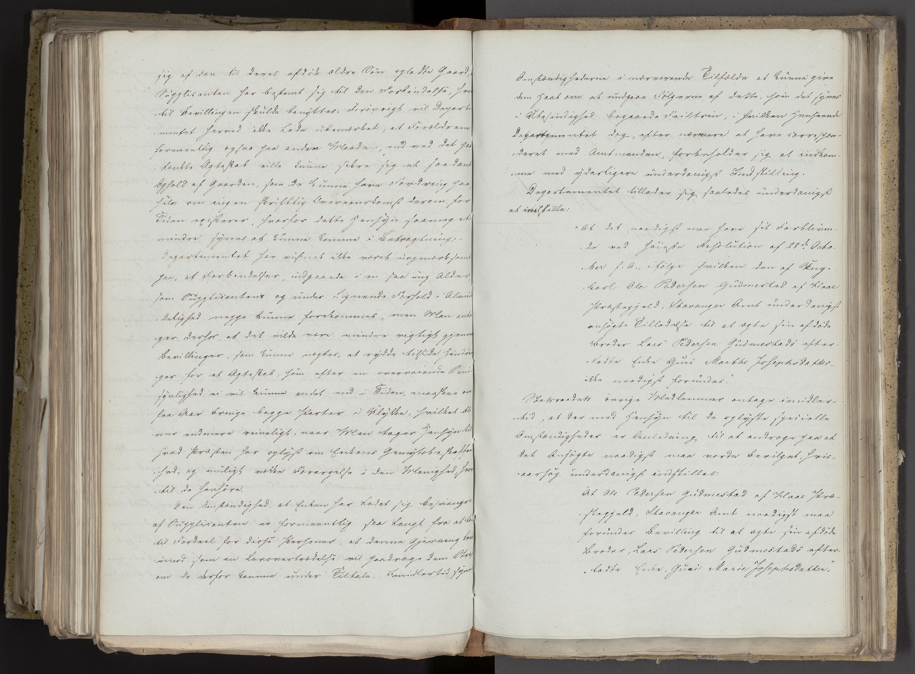 Statsrådsavdelingen i Stockholm, AV/RA-S-1003/D/Da/L0098: Regjeringsinnstillinger nr. 5461-5649, 1835