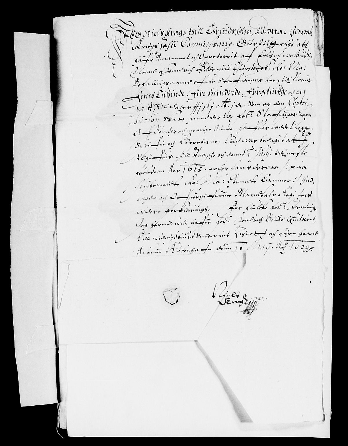 Rentekammeret inntil 1814, Reviderte regnskaper, Lensregnskaper, AV/RA-EA-5023/R/Rb/Rbs/L0013: Stavanger len, 1628-1629