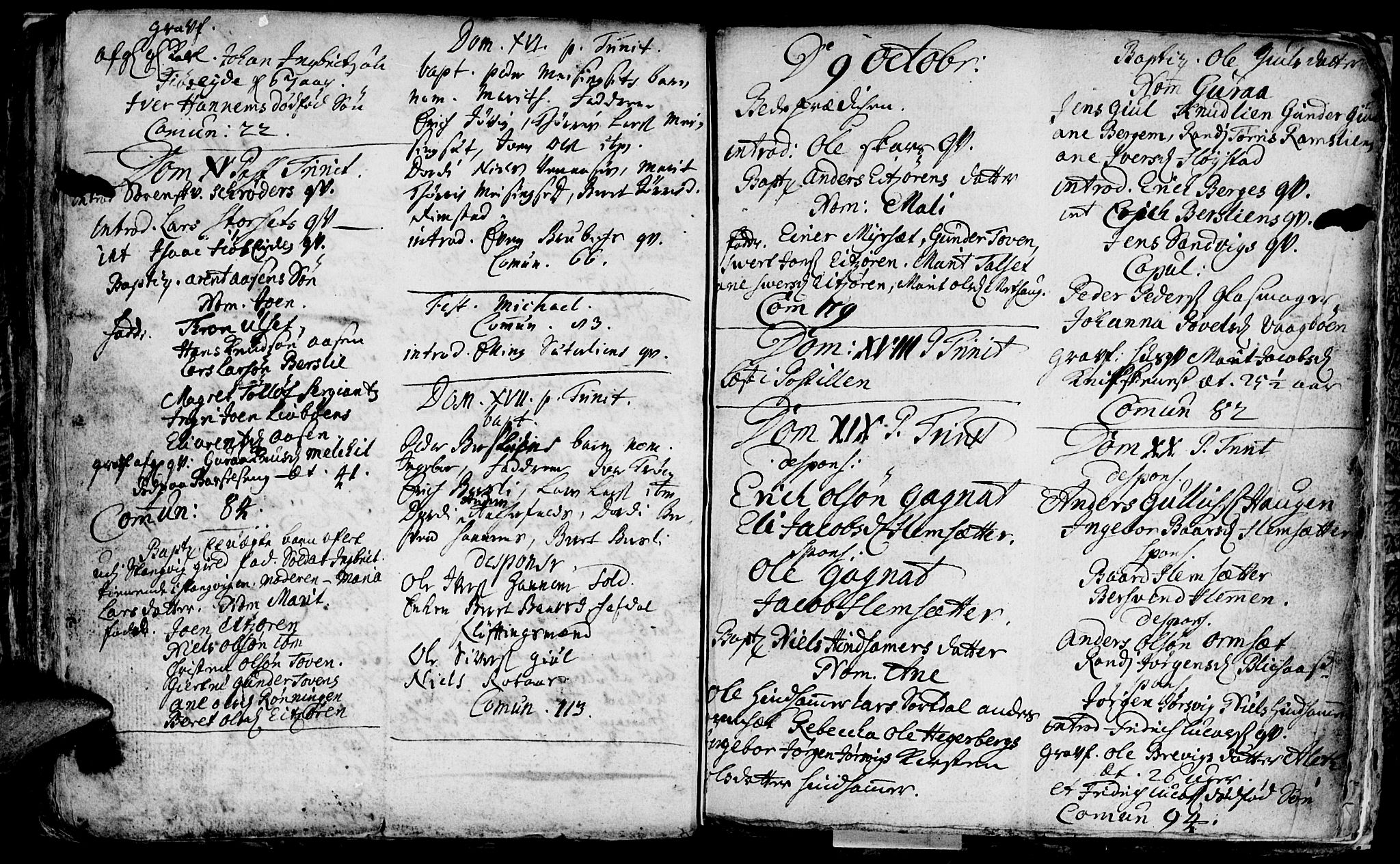 Ministerialprotokoller, klokkerbøker og fødselsregistre - Møre og Romsdal, AV/SAT-A-1454/586/L0977: Parish register (official) no. 586A03, 1706-1731