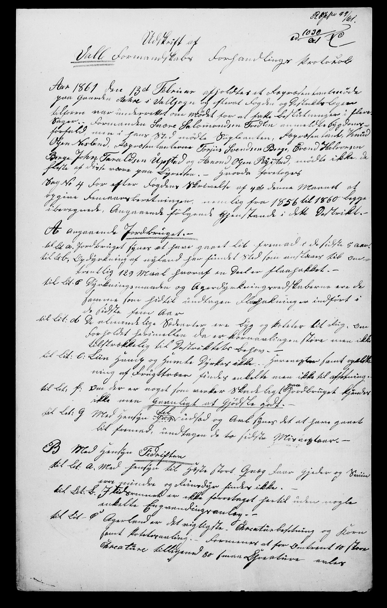 Statistisk sentralbyrå, Næringsøkonomiske emner, Generelt - Amtmennenes femårsberetninger, AV/RA-S-2233/F/Fa/L0011: --, 1856-1860, p. 718
