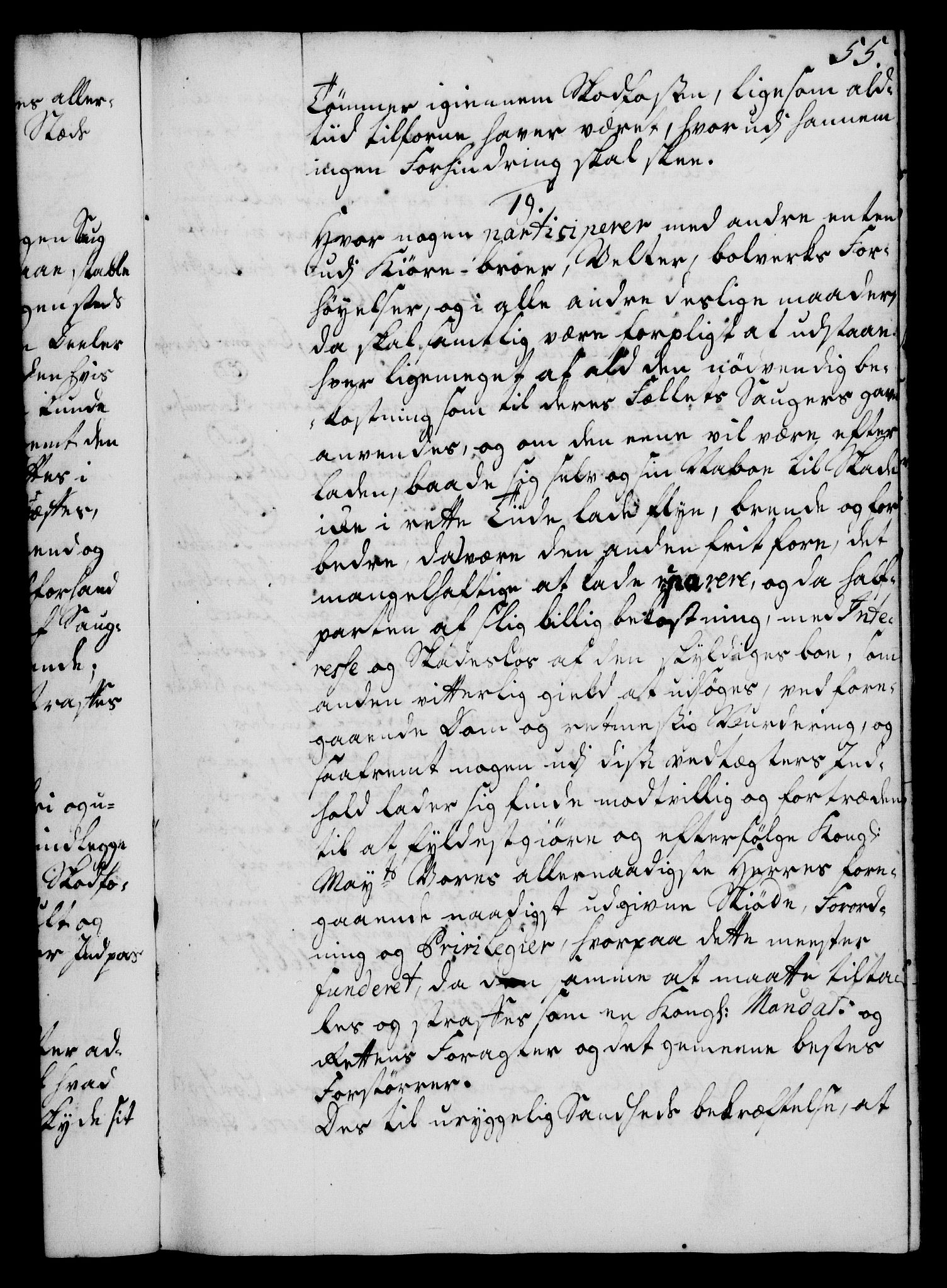 Rentekammeret, Kammerkanselliet, RA/EA-3111/G/Gg/Ggc/Ggca/L0001: Norsk konfirmasjonsekspedisjonsprotokoll med register (merket RK 53.23), 1746-1750, p. 55