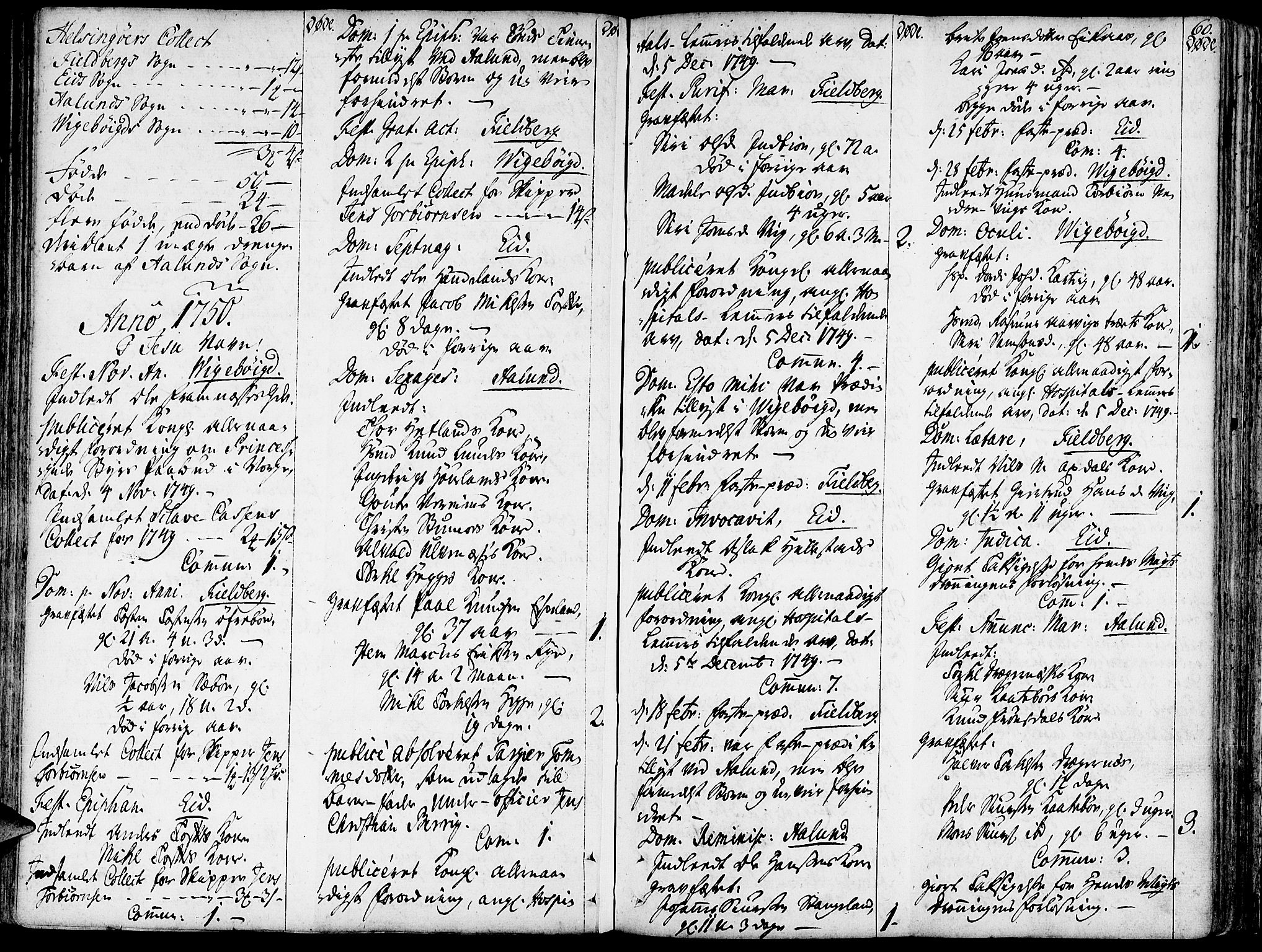 Fjelberg sokneprestembete, SAB/A-75201/H/Haa: Parish register (official) no. A 1, 1739-1759, p. 60