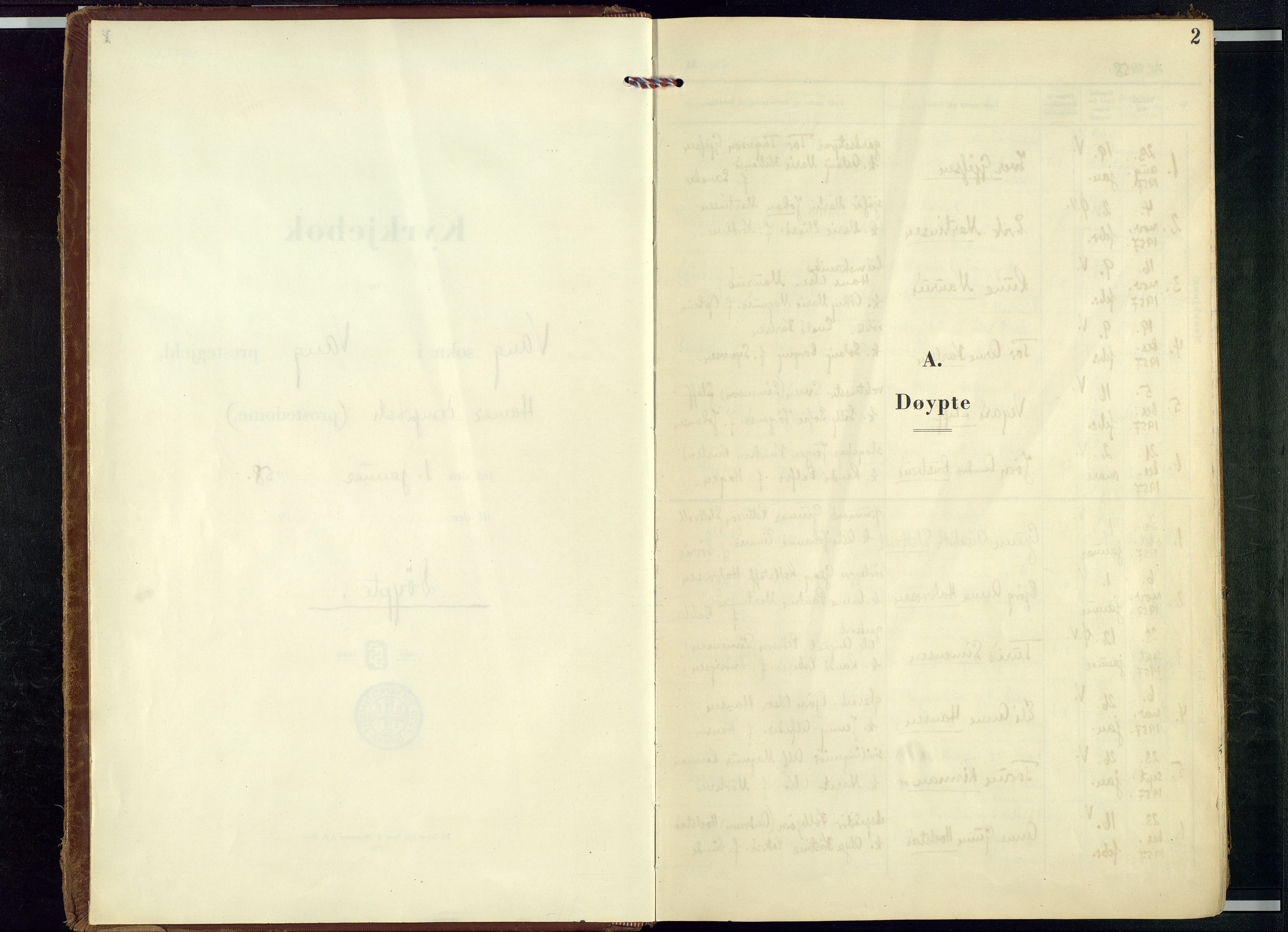 Vang prestekontor, Hedmark, SAH/PREST-008/H/Ha/Haa/L0025: Parish register (official) no. 25, 1958-1982, p. 2