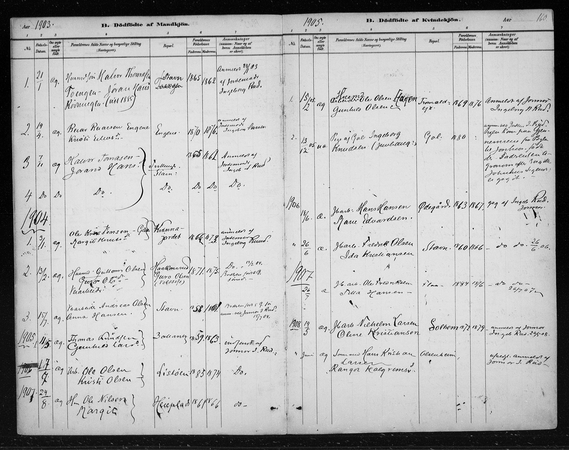 Nes kirkebøker, AV/SAKO-A-236/F/Fa/L0012: Parish register (official) no. 12, 1881-1917, p. 160