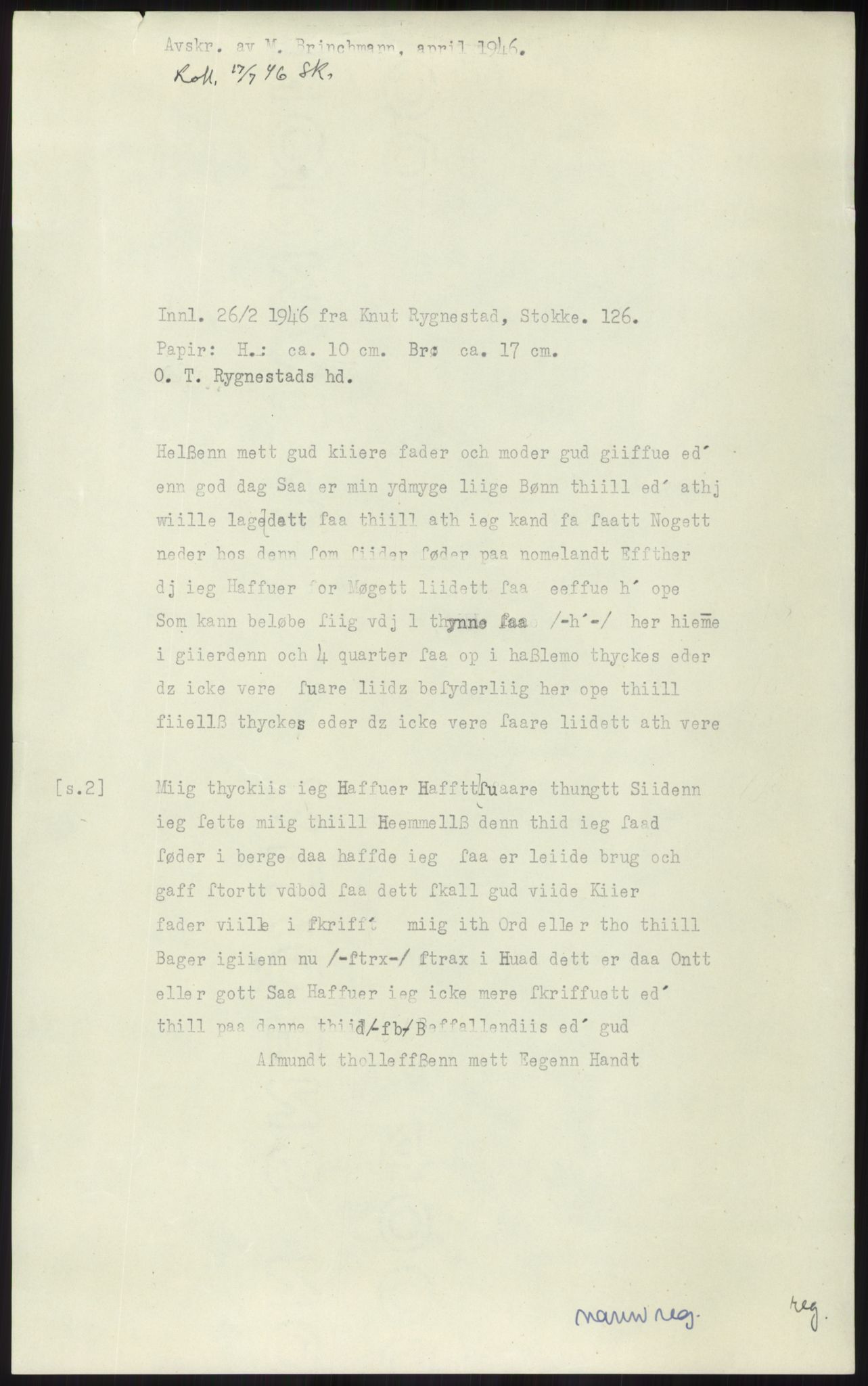 Samlinger til kildeutgivelse, Diplomavskriftsamlingen, AV/RA-EA-4053/H/Ha, p. 1483