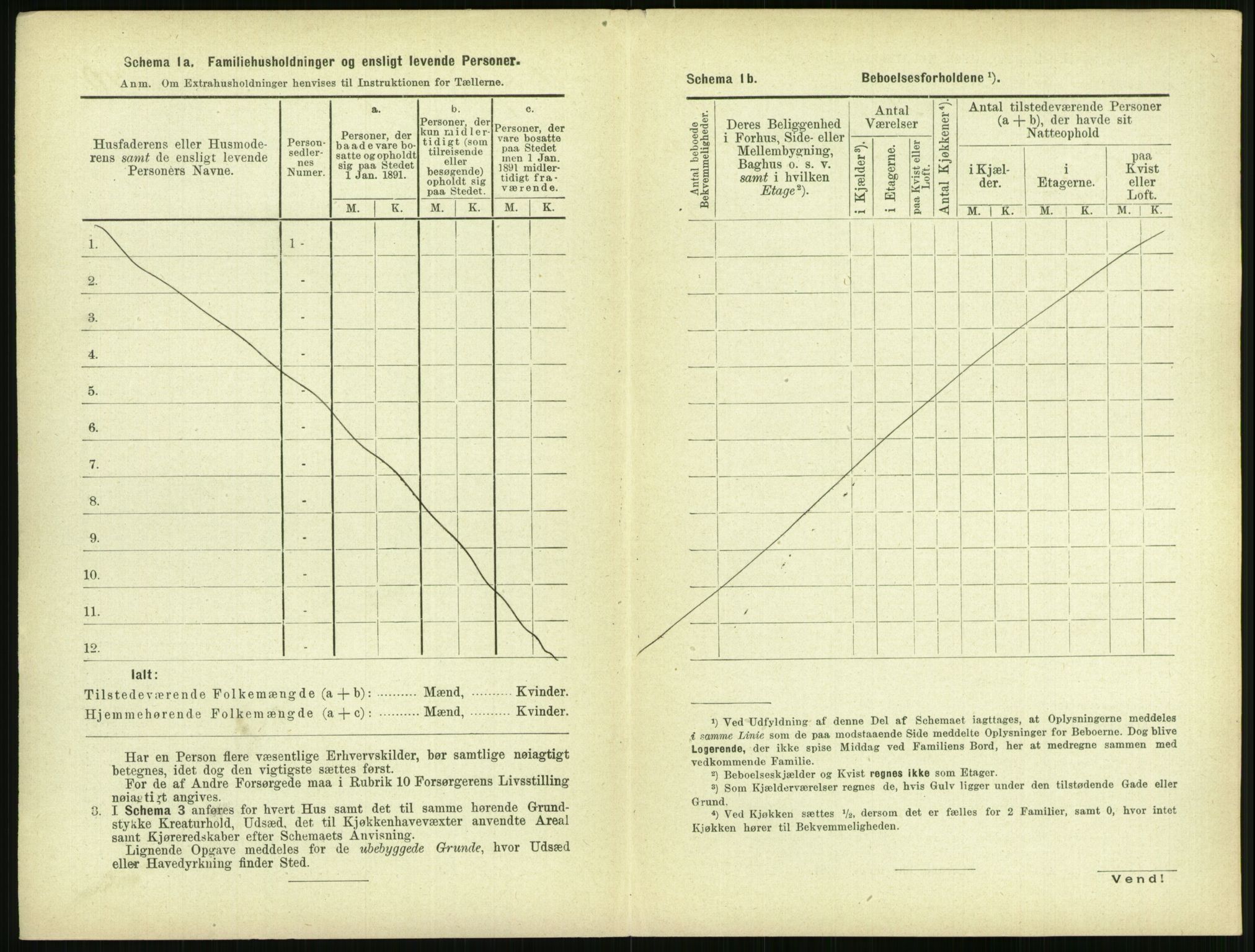 RA, 1891 census for 0805 Porsgrunn, 1891, p. 1264