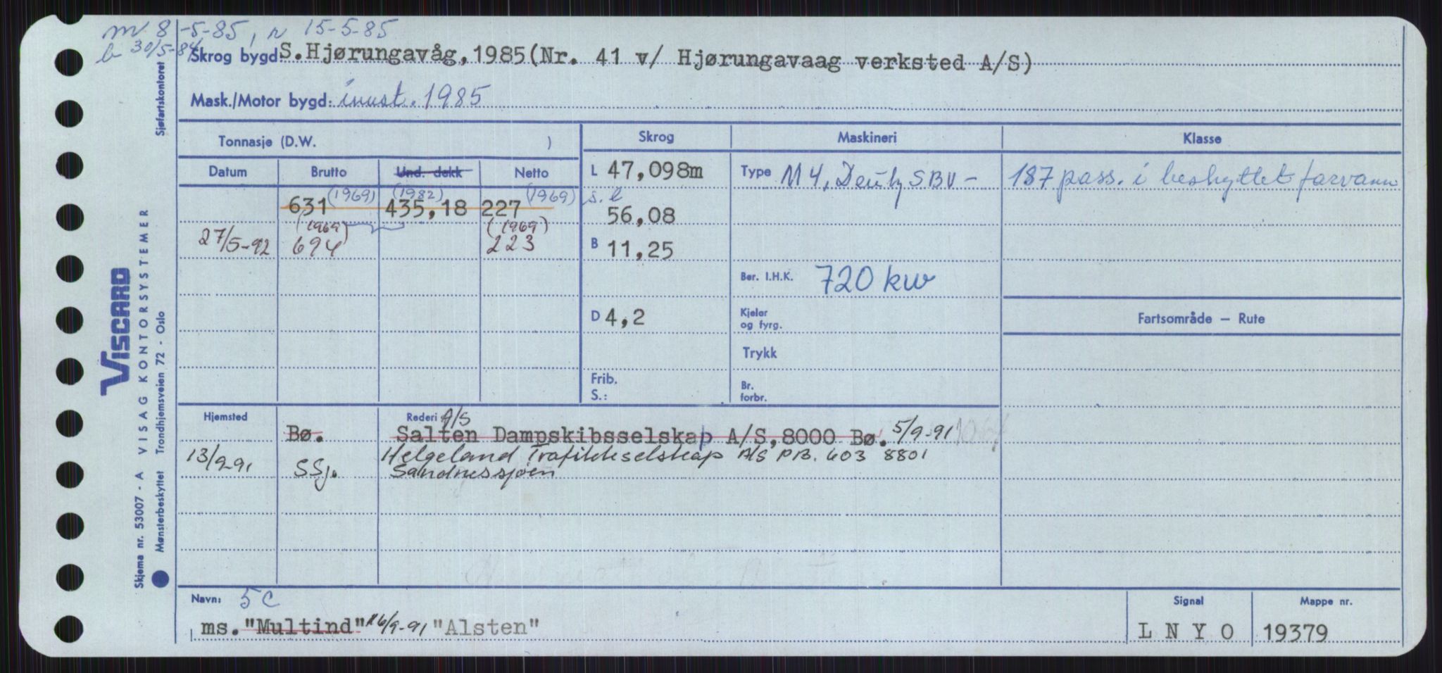 Sjøfartsdirektoratet med forløpere, Skipsmålingen, RA/S-1627/H/Ha/L0001/0001: Fartøy, A-Eig / Fartøy A-Bjøn, p. 153