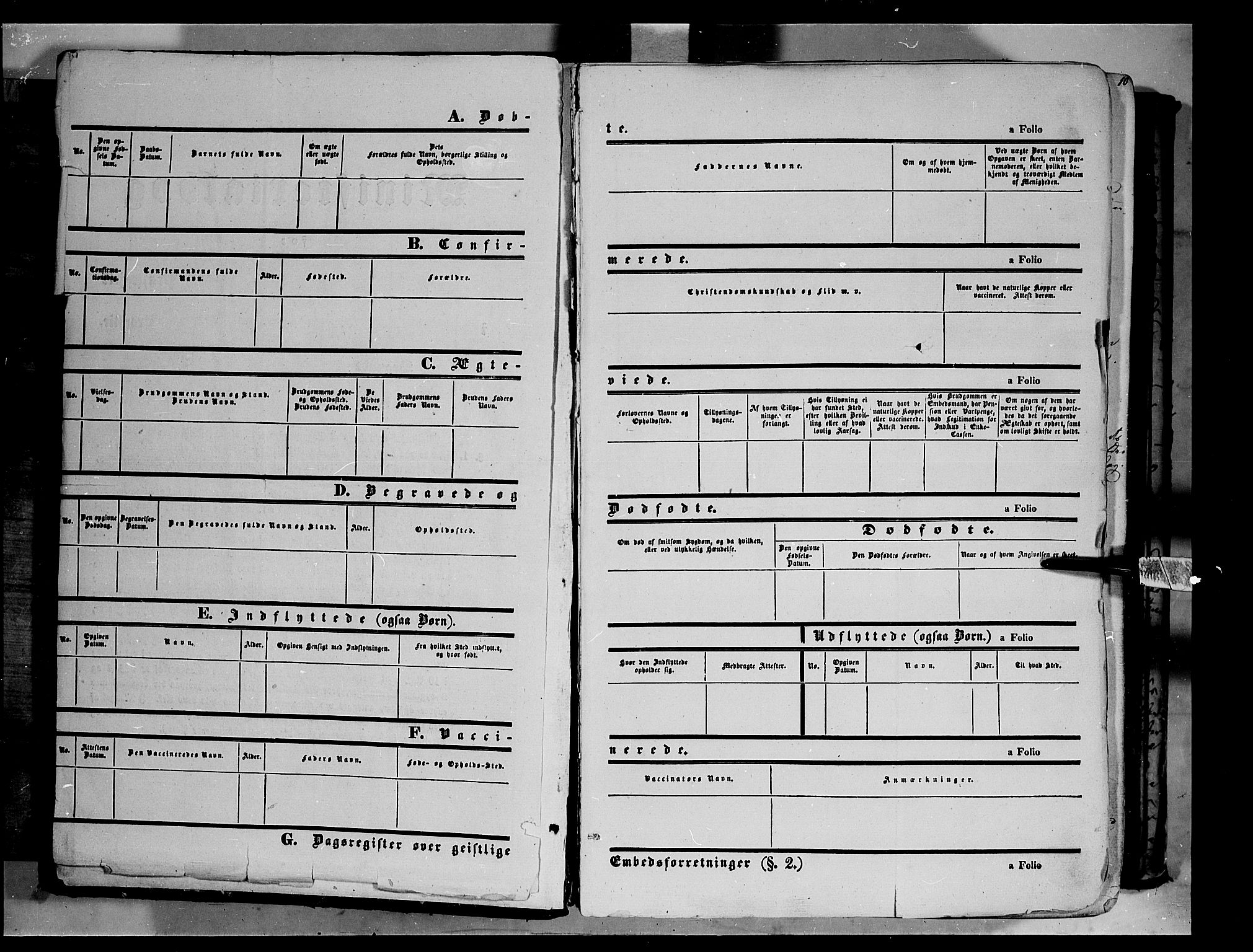 Vågå prestekontor, SAH/PREST-076/H/Ha/Haa/L0006: Parish register (official) no. 6 /2, 1857-1872