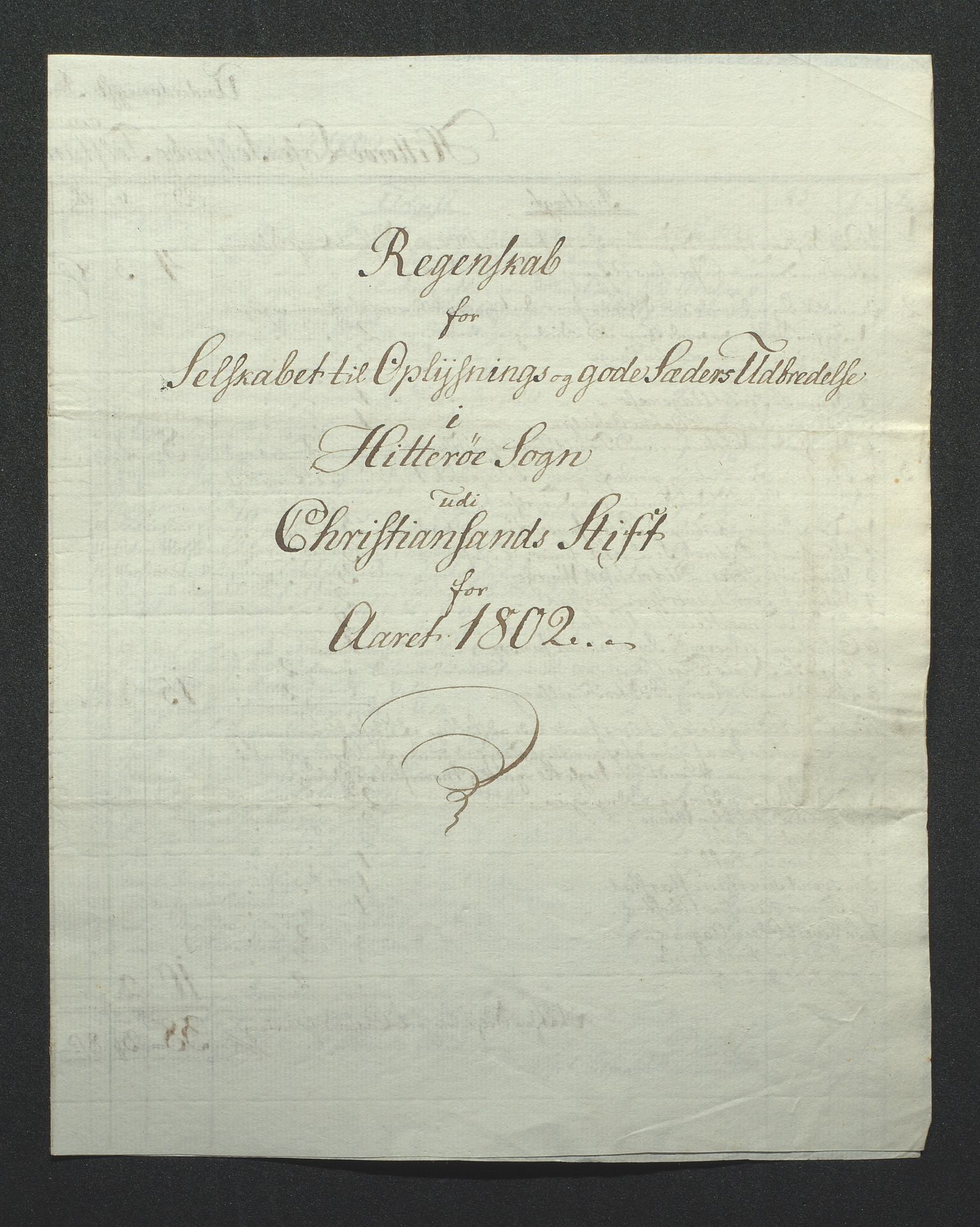 Biskopen i Kristiansand, AV/SAK-1113-0001/G/Gc/L0006: C 78 - Presteinnberetninger, 1799-1822, p. 376