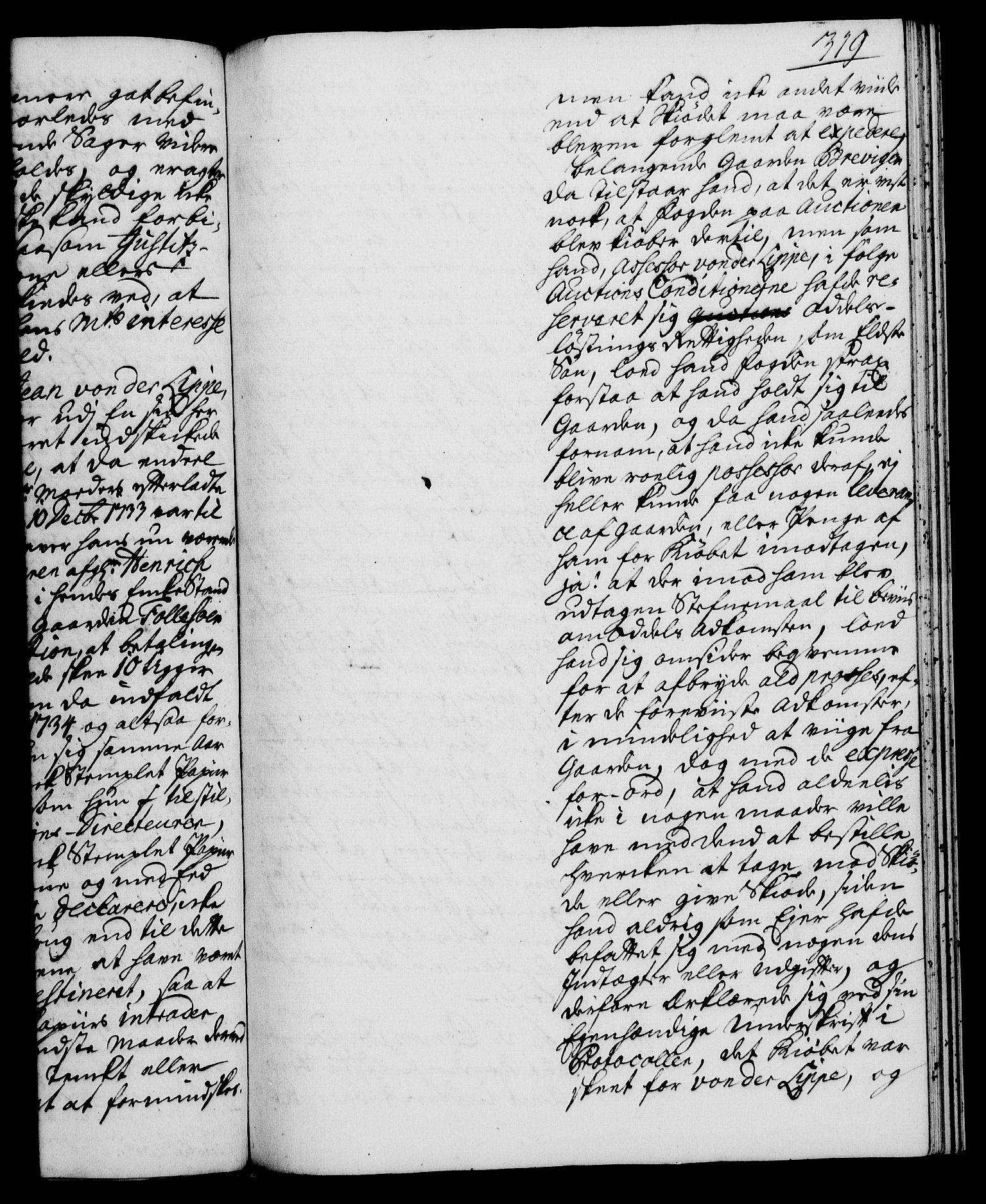 Rentekammeret, Kammerkanselliet, RA/EA-3111/G/Gh/Gha/L0019: Norsk ekstraktmemorialprotokoll (merket RK 53.64), 1736-1737, p. 319