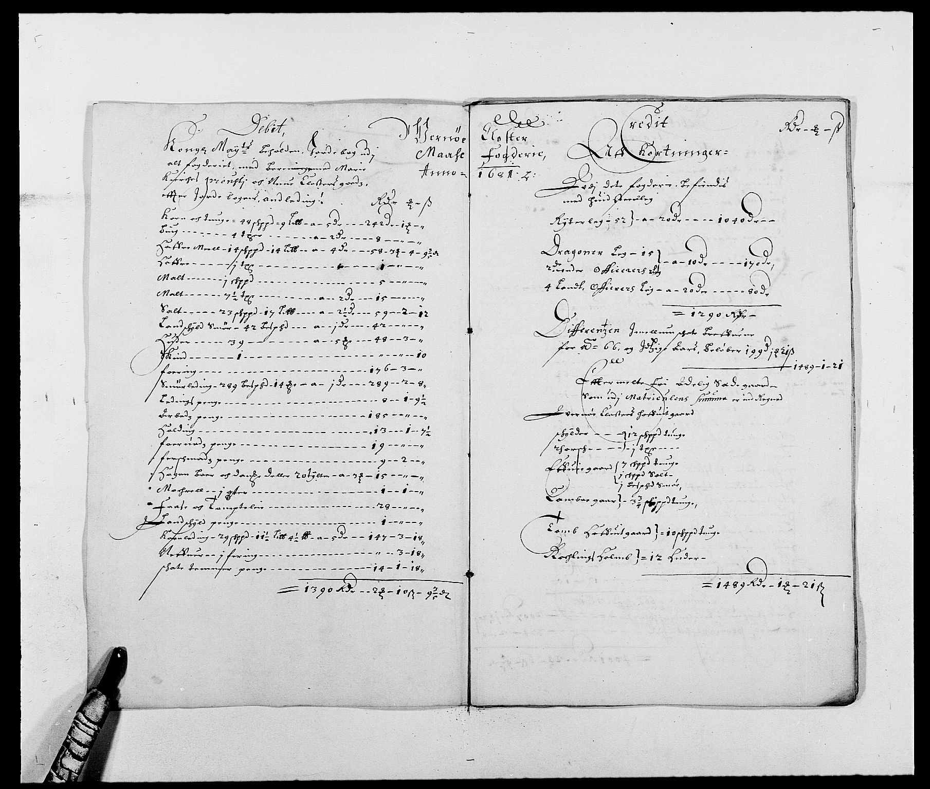 Rentekammeret inntil 1814, Reviderte regnskaper, Fogderegnskap, RA/EA-4092/R02/L0102: Fogderegnskap Moss og Verne kloster, 1675-1681, p. 230