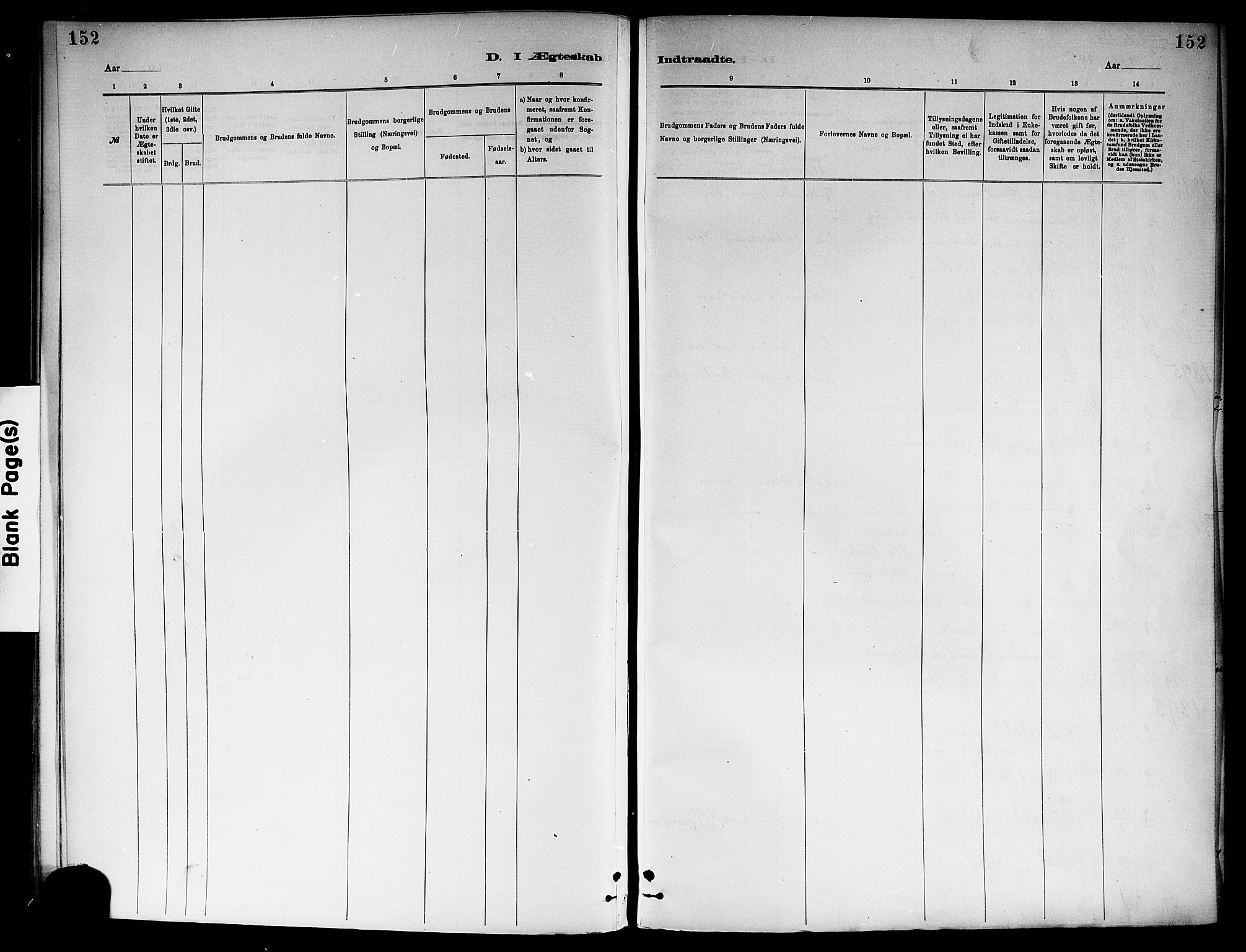 Ål kirkebøker, SAKO/A-249/F/Fa/L0008: Parish register (official) no. I 8, 1882-1896, p. 152