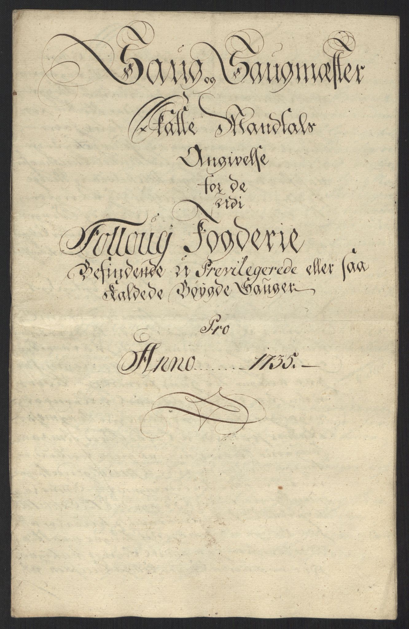 Rentekammeret inntil 1814, Reviderte regnskaper, Fogderegnskap, RA/EA-4092/R10/L0474: Fogderegnskap Aker og Follo, 1735, p. 108