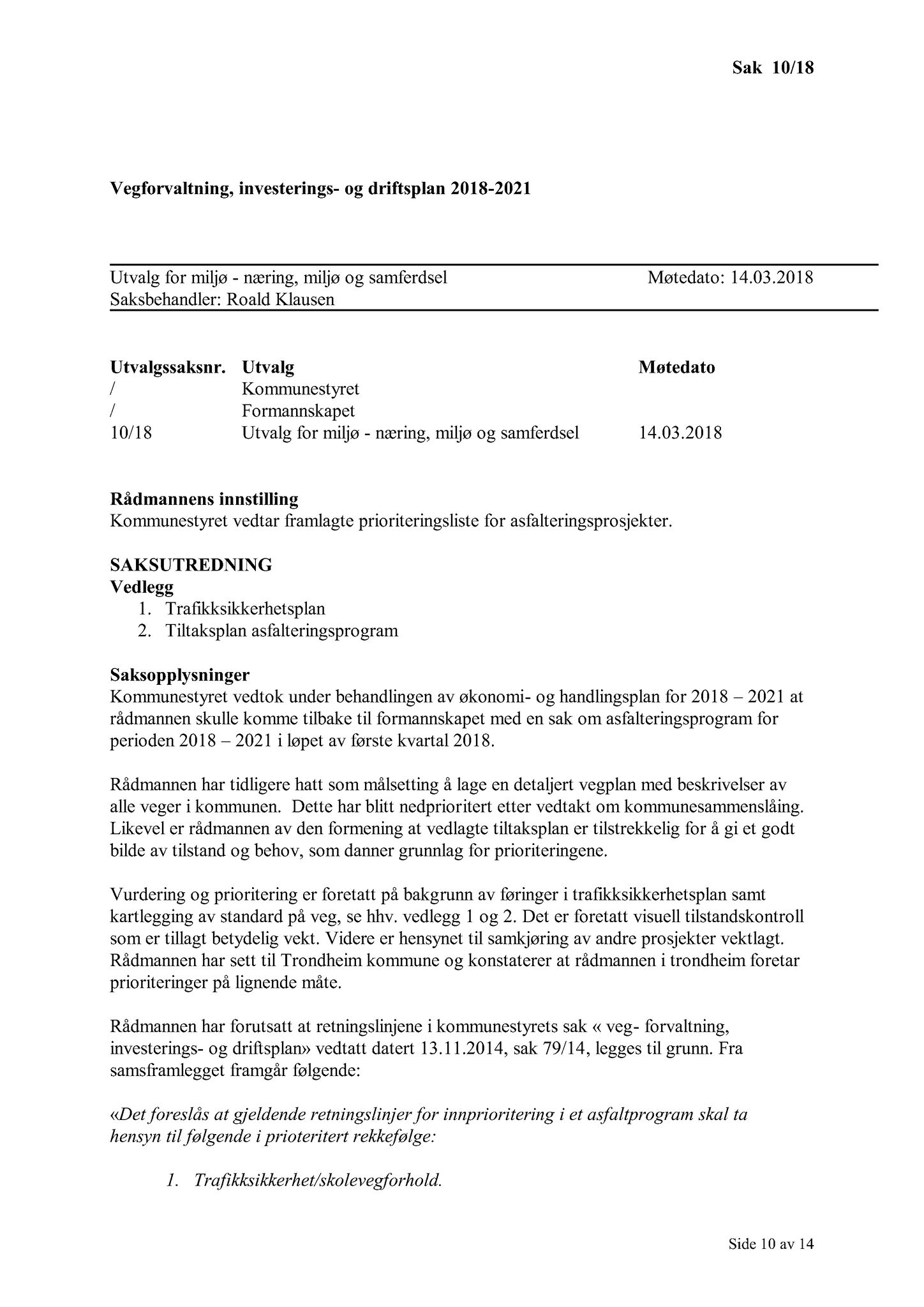 Klæbu Kommune, TRKO/KK/06-UM/L005: Utvalg for miljø - Møtedokumenter 2018, 2018, p. 263