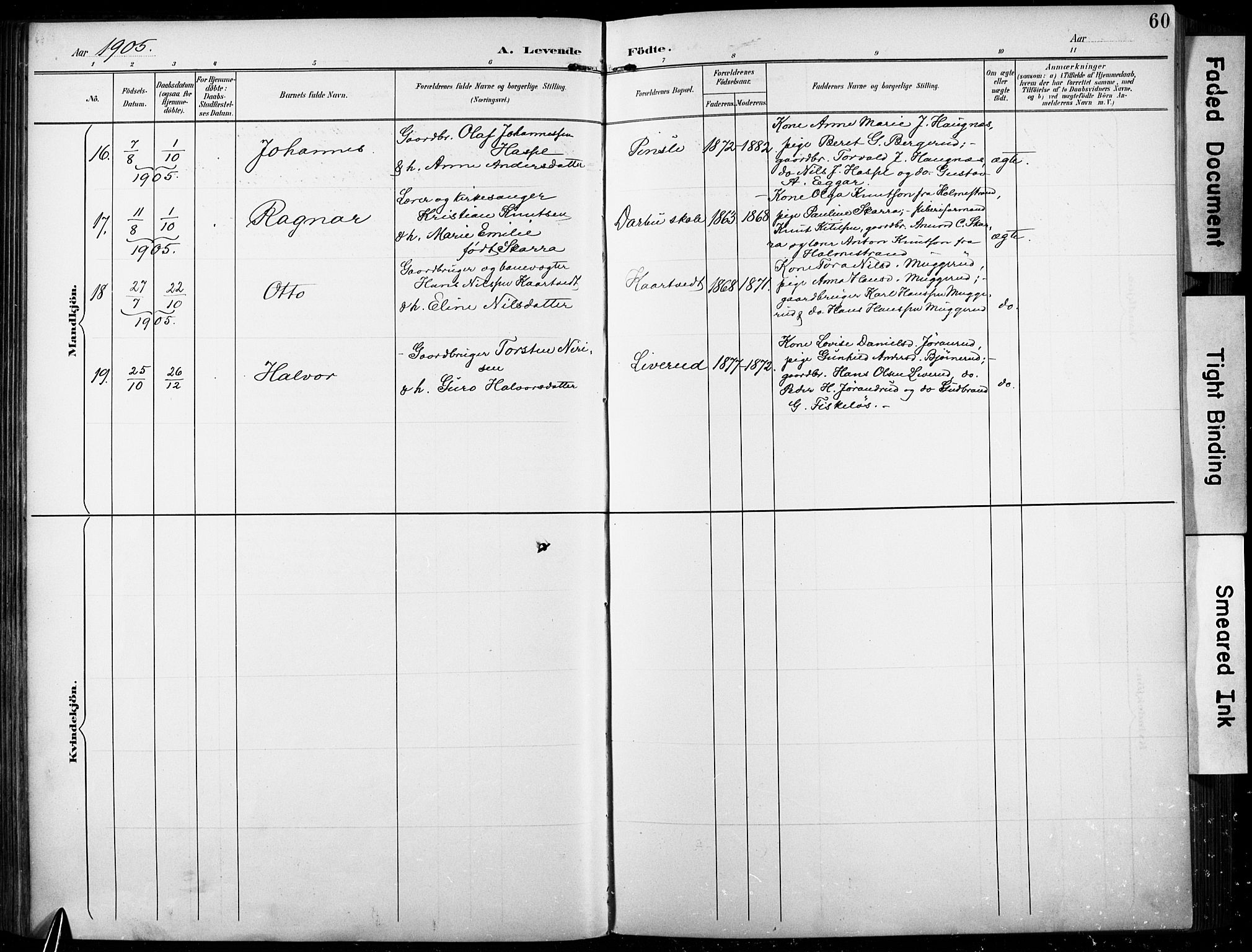 Fiskum kirkebøker, AV/SAKO-A-15/F/Fa/L0003: Parish register (official) no. 3, 1890-1905, p. 60