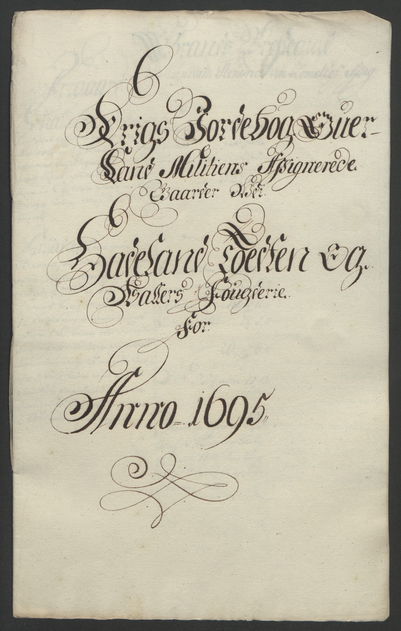 Rentekammeret inntil 1814, Reviderte regnskaper, Fogderegnskap, RA/EA-4092/R18/L1293: Fogderegnskap Hadeland, Toten og Valdres, 1695, p. 156