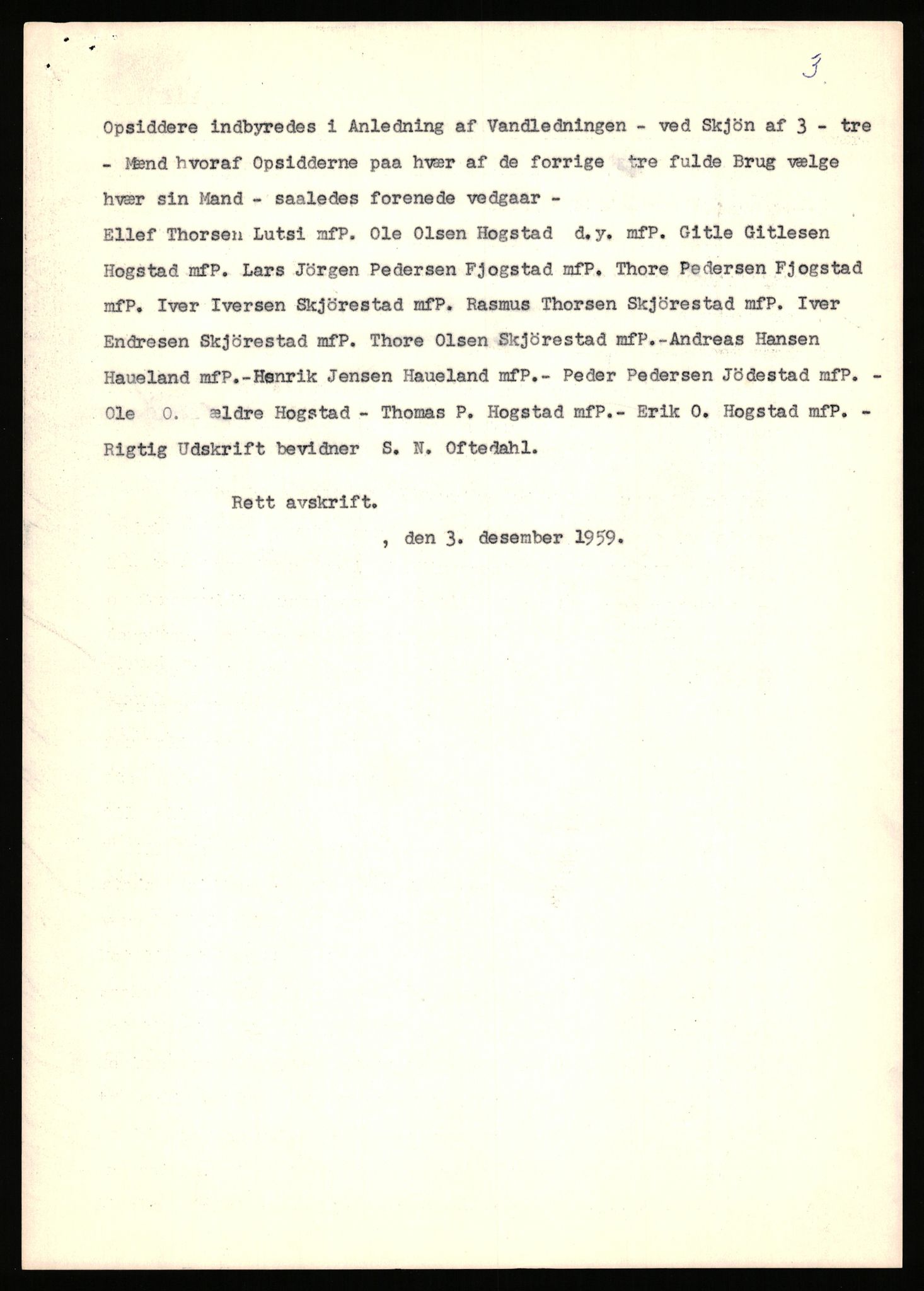 Statsarkivet i Stavanger, AV/SAST-A-101971/03/Y/Yj/L0038: Avskrifter sortert etter gårdsnavn: Hodne - Holte, 1750-1930, p. 270