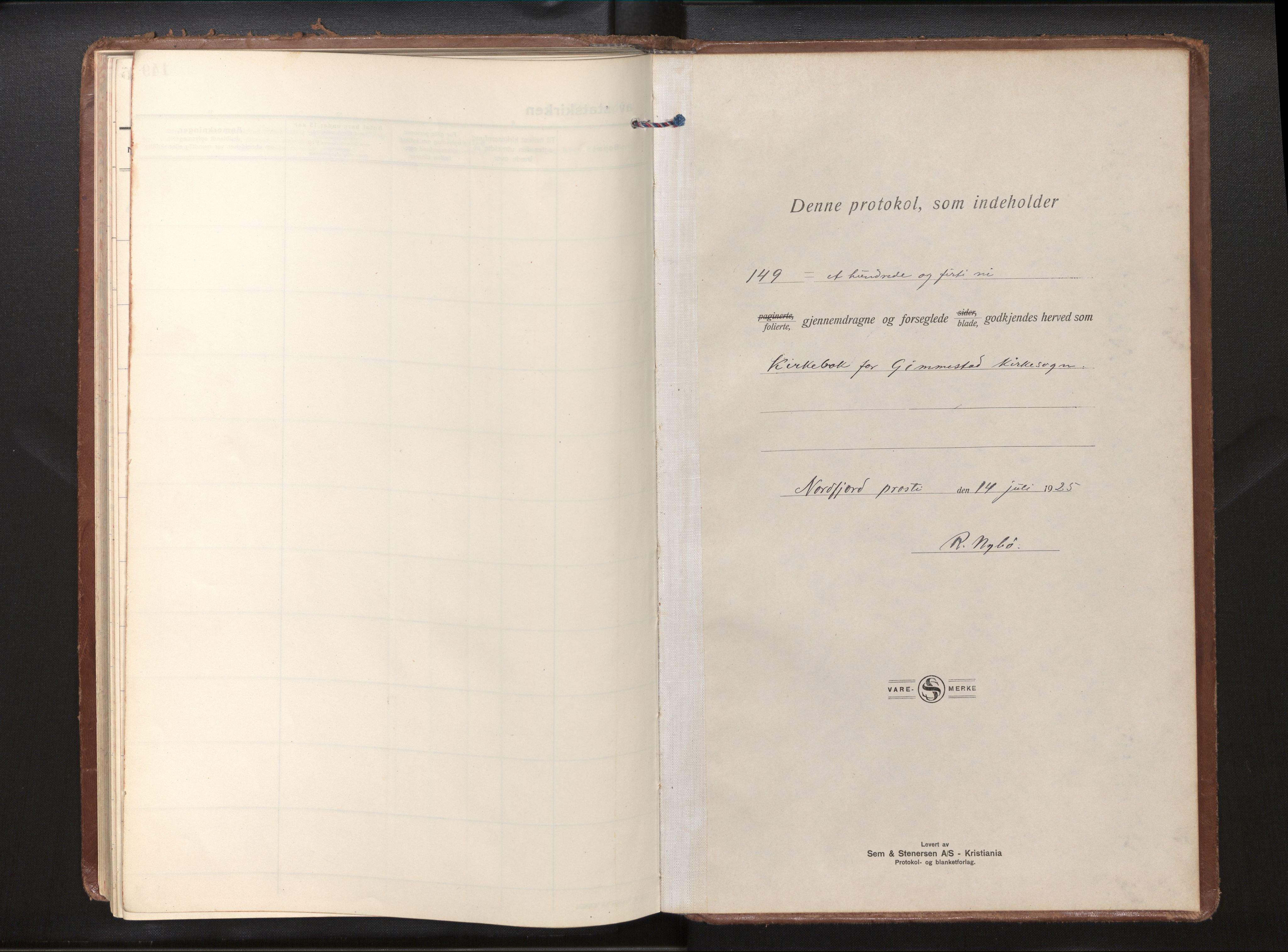 Gloppen sokneprestembete, AV/SAB-A-80101/H/Haa/Haad/L0003: Parish register (official) no. D 3, 1926-1950