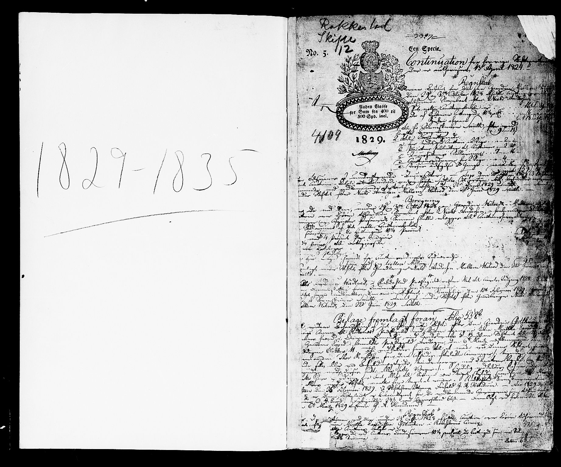 Rakkestad sorenskriveri, SAO/A-10686/H/Hb/L0012: Skifteprotokoller, 1829-1835