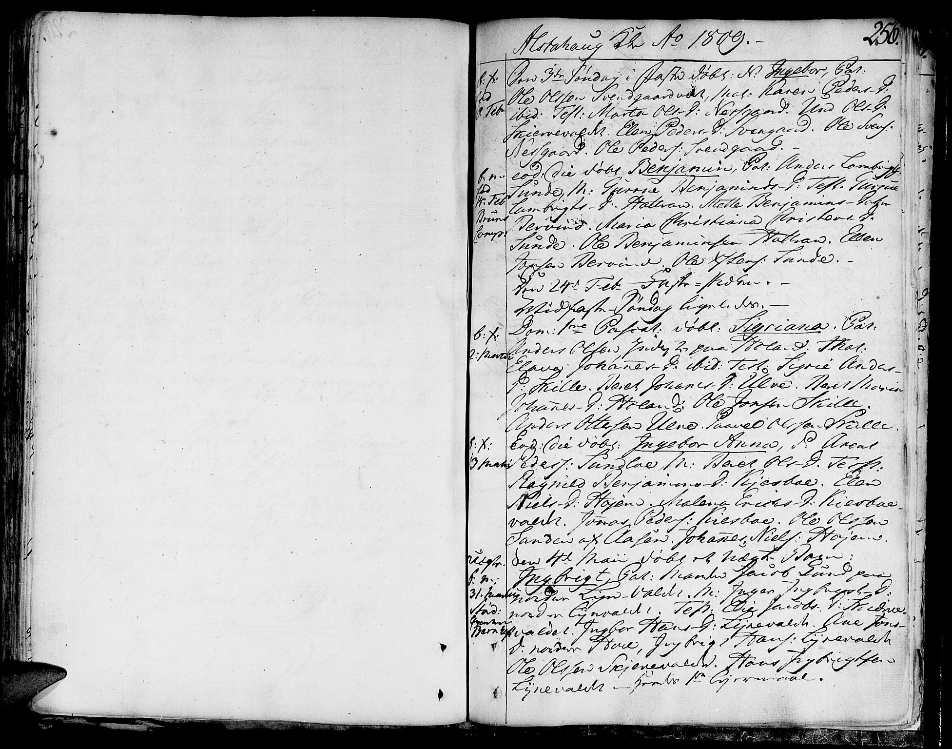 Ministerialprotokoller, klokkerbøker og fødselsregistre - Nord-Trøndelag, AV/SAT-A-1458/717/L0142: Parish register (official) no. 717A02 /1, 1783-1809, p. 256