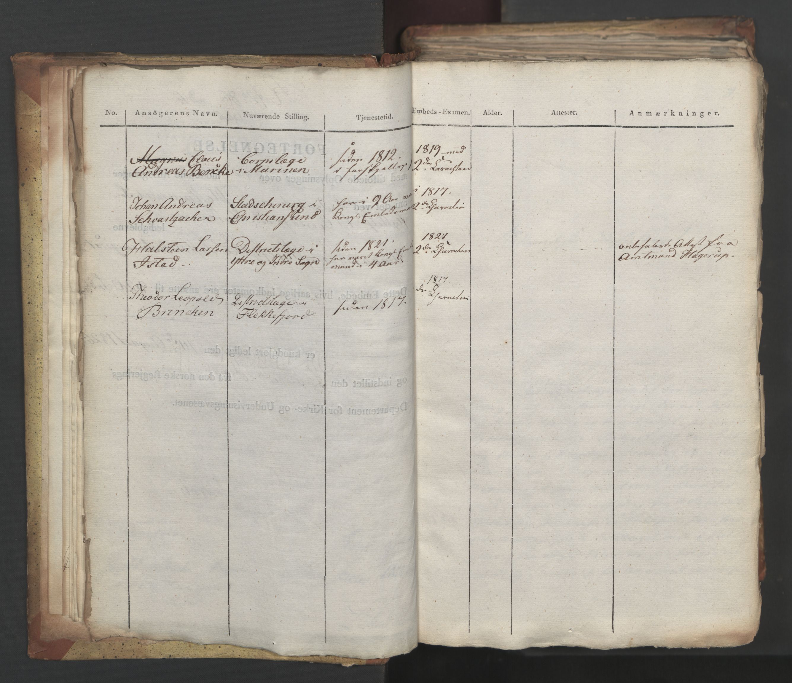 Statsrådsavdelingen i Stockholm, RA/S-1003/D/Da/L0049: Regjeringsinnstillinger nr. 3860-4086, 1826, p. 22