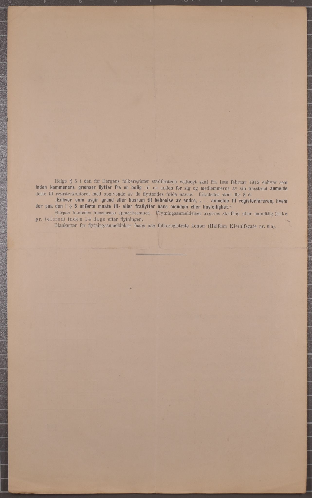 SAB, Municipal Census 1912 for Bergen, 1912, p. 1971