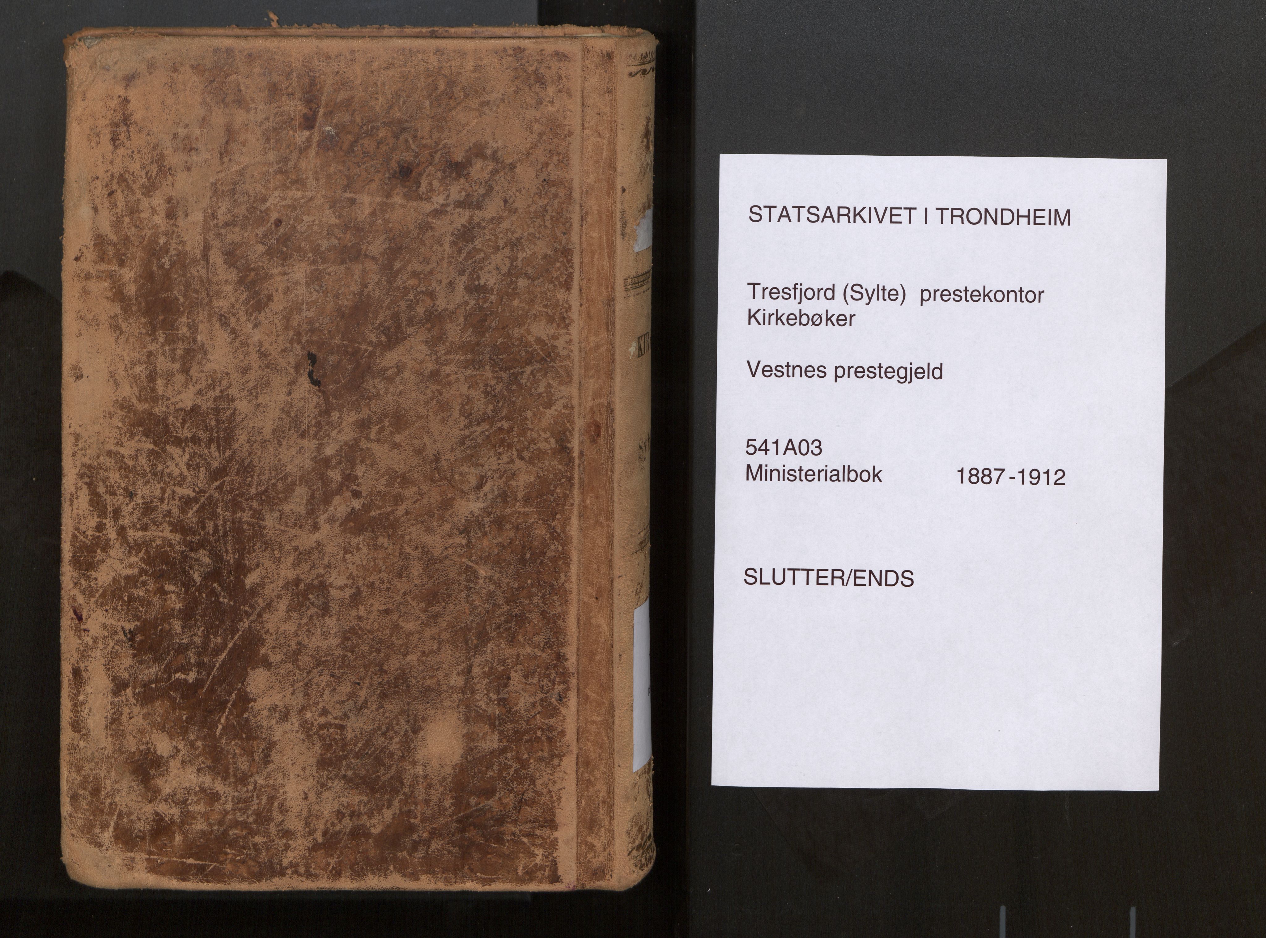 Ministerialprotokoller, klokkerbøker og fødselsregistre - Møre og Romsdal, AV/SAT-A-1454/541/L0545a: Parish register (official) no. 541A03, 1887-1912