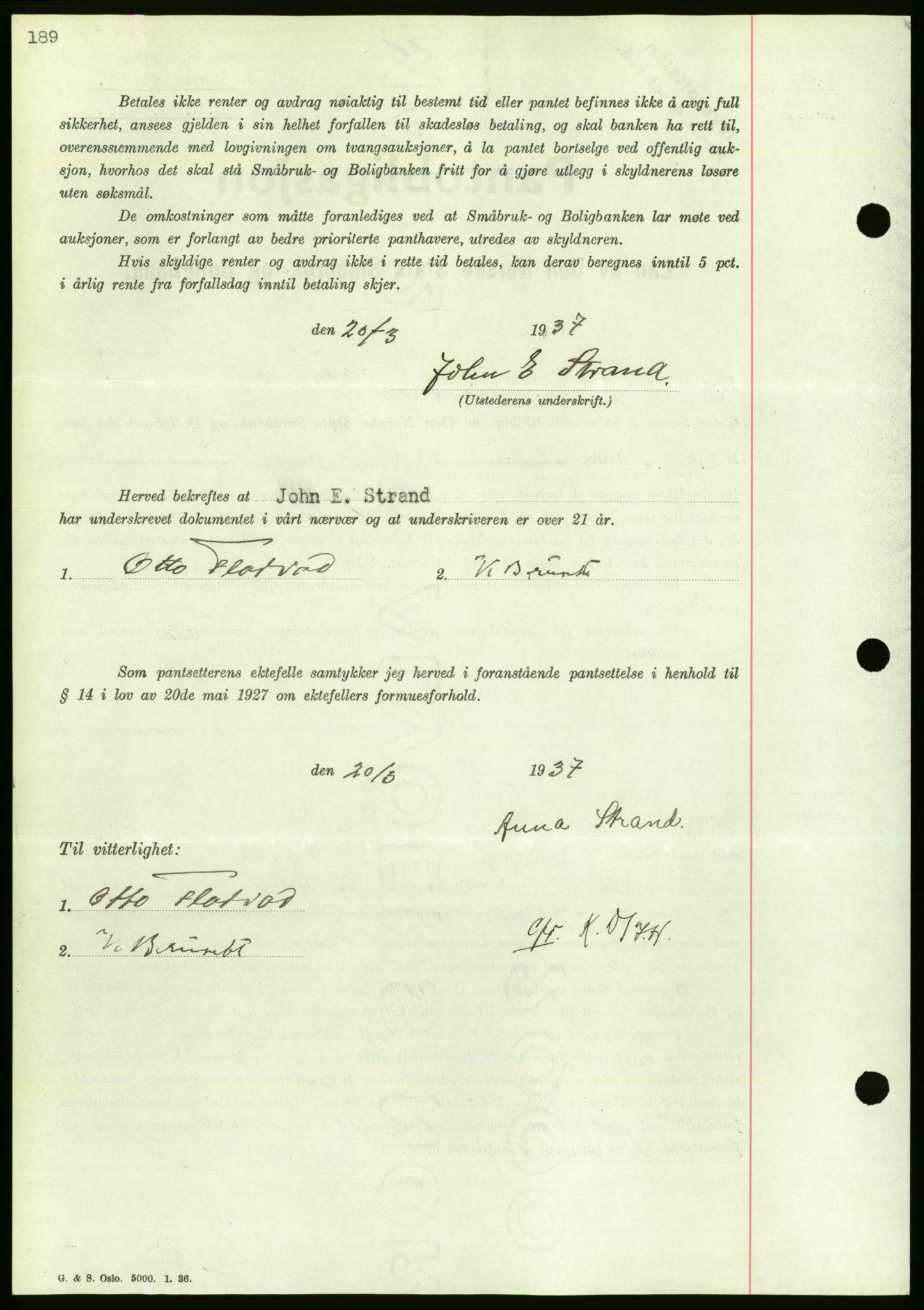 Nordmøre sorenskriveri, AV/SAT-A-4132/1/2/2Ca/L0091: Mortgage book no. B81, 1937-1937, Diary no: : 839/1937