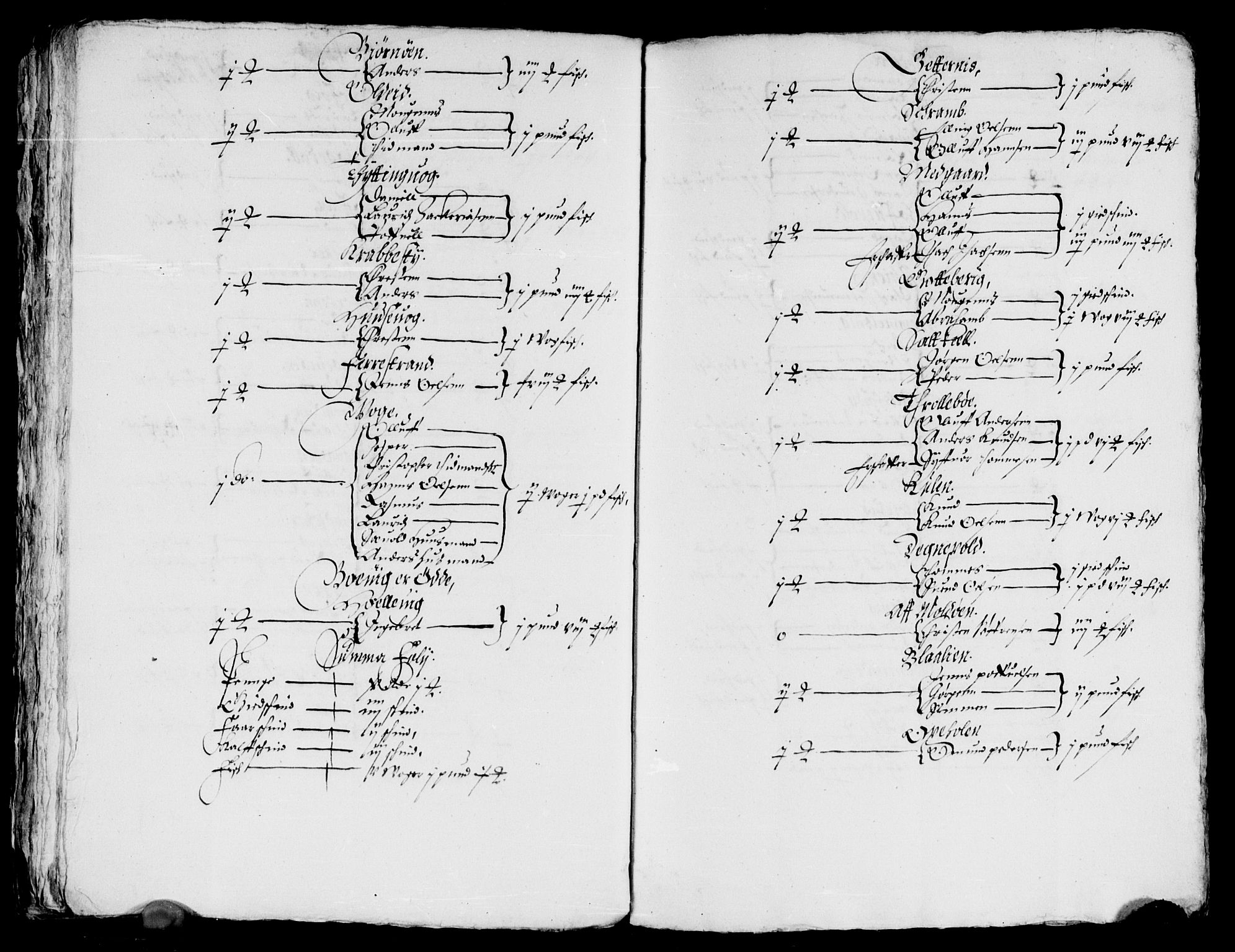 Rentekammeret inntil 1814, Reviderte regnskaper, Lensregnskaper, AV/RA-EA-5023/R/Rb/Rbt/L0147: Bergenhus len, 1653-1661