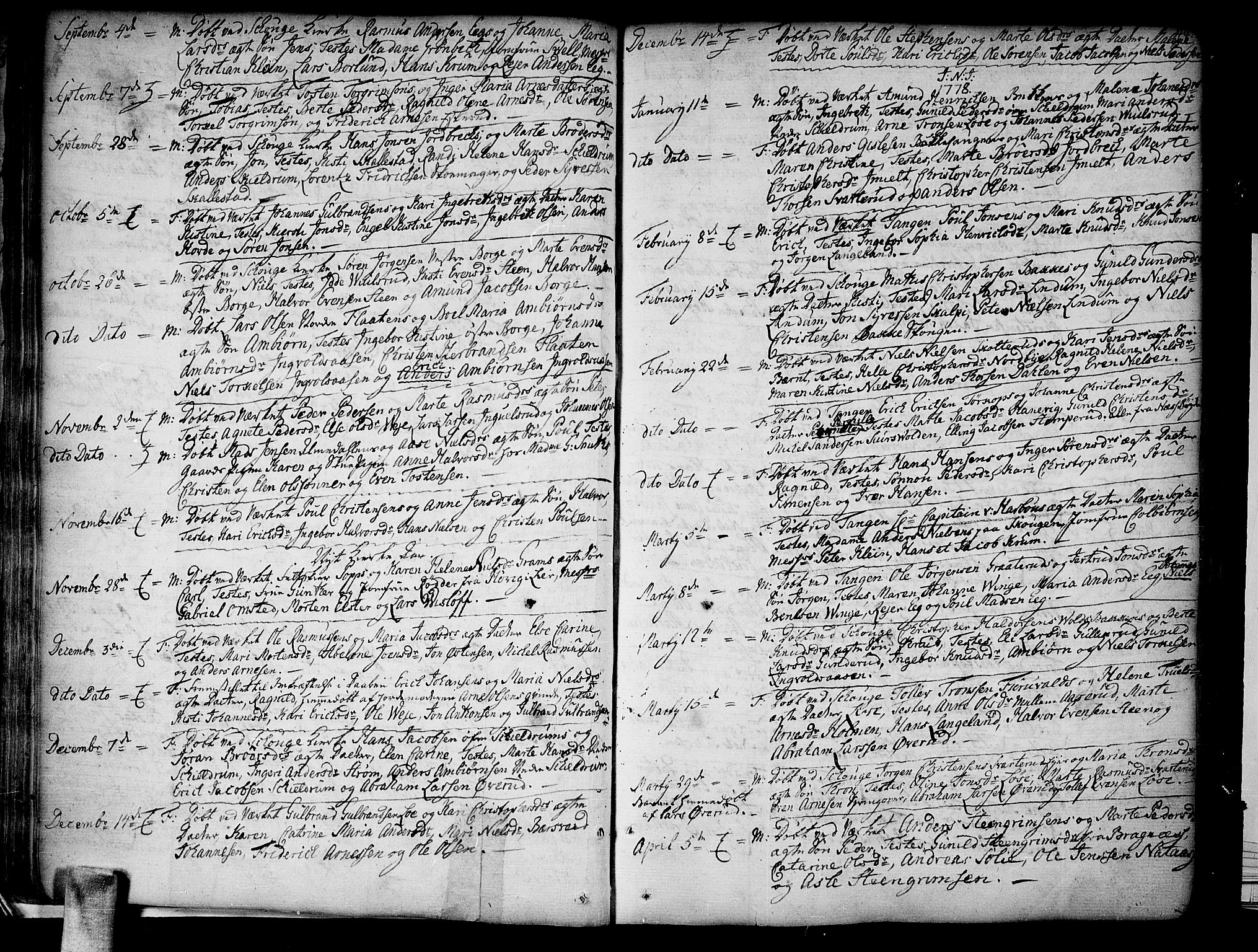 Skoger kirkebøker, SAKO/A-59/F/Fa/L0001: Parish register (official) no. I 1, 1746-1814, p. 44