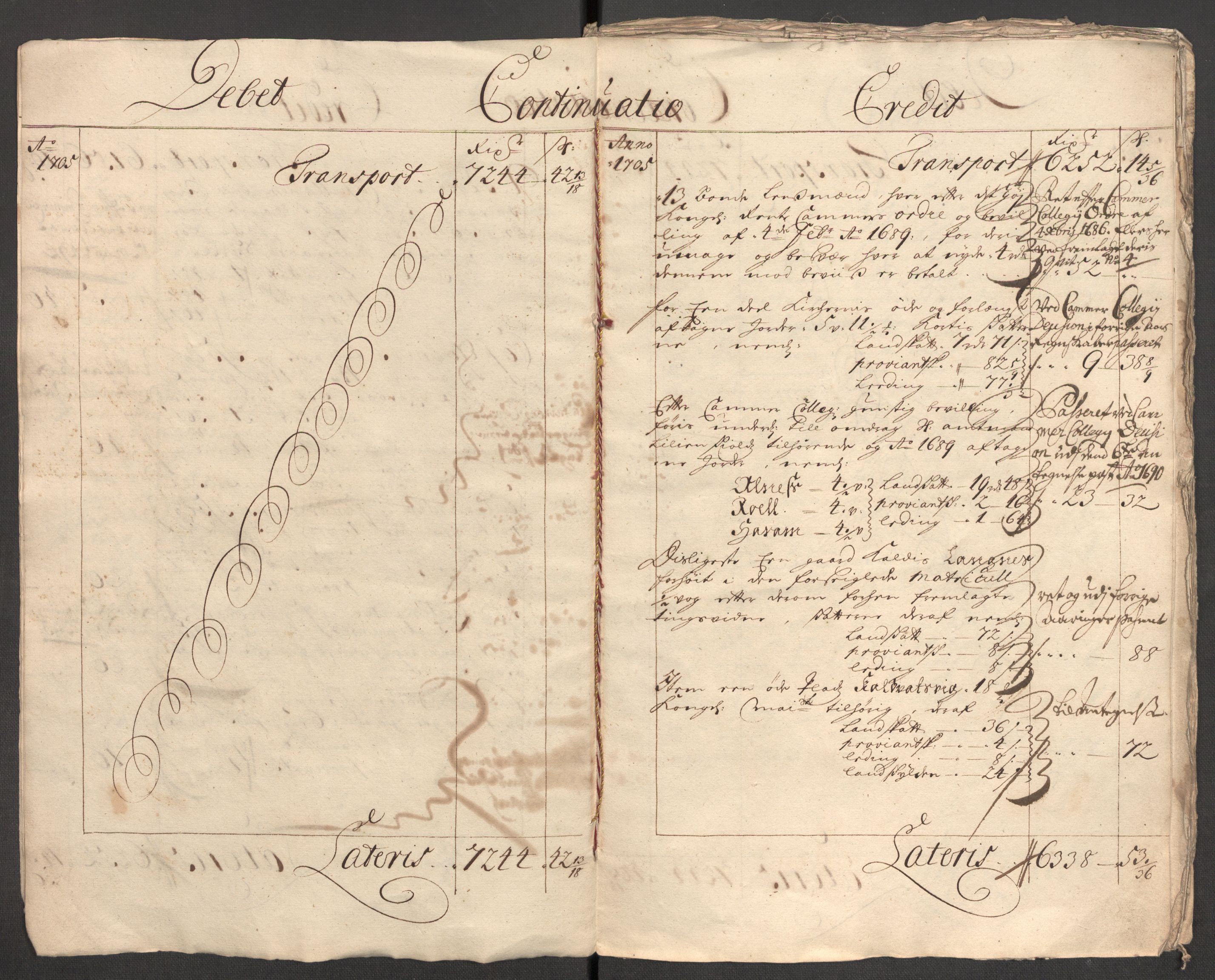 Rentekammeret inntil 1814, Reviderte regnskaper, Fogderegnskap, RA/EA-4092/R54/L3560: Fogderegnskap Sunnmøre, 1704-1705, p. 270