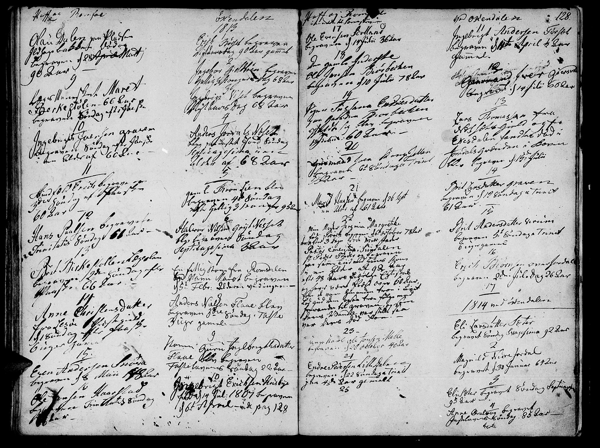 Ministerialprotokoller, klokkerbøker og fødselsregistre - Møre og Romsdal, SAT/A-1454/590/L1008: Parish register (official) no. 590A02, 1794-1820, p. 128
