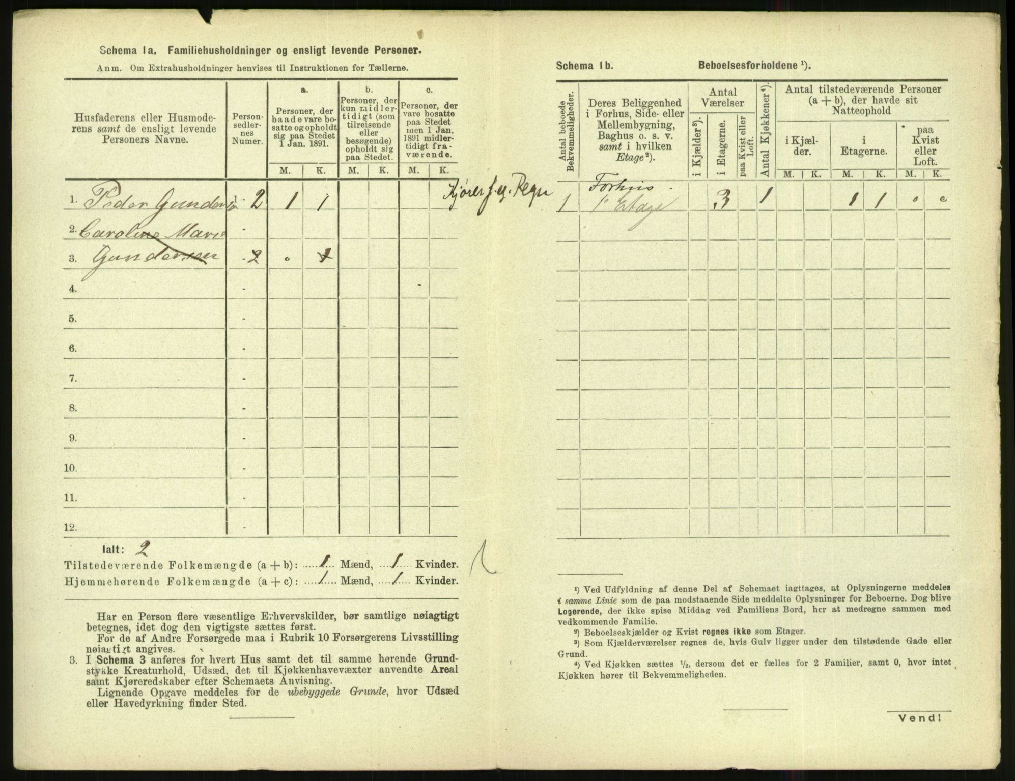 RA, 1891 census for 1002 Mandal, 1891, p. 688