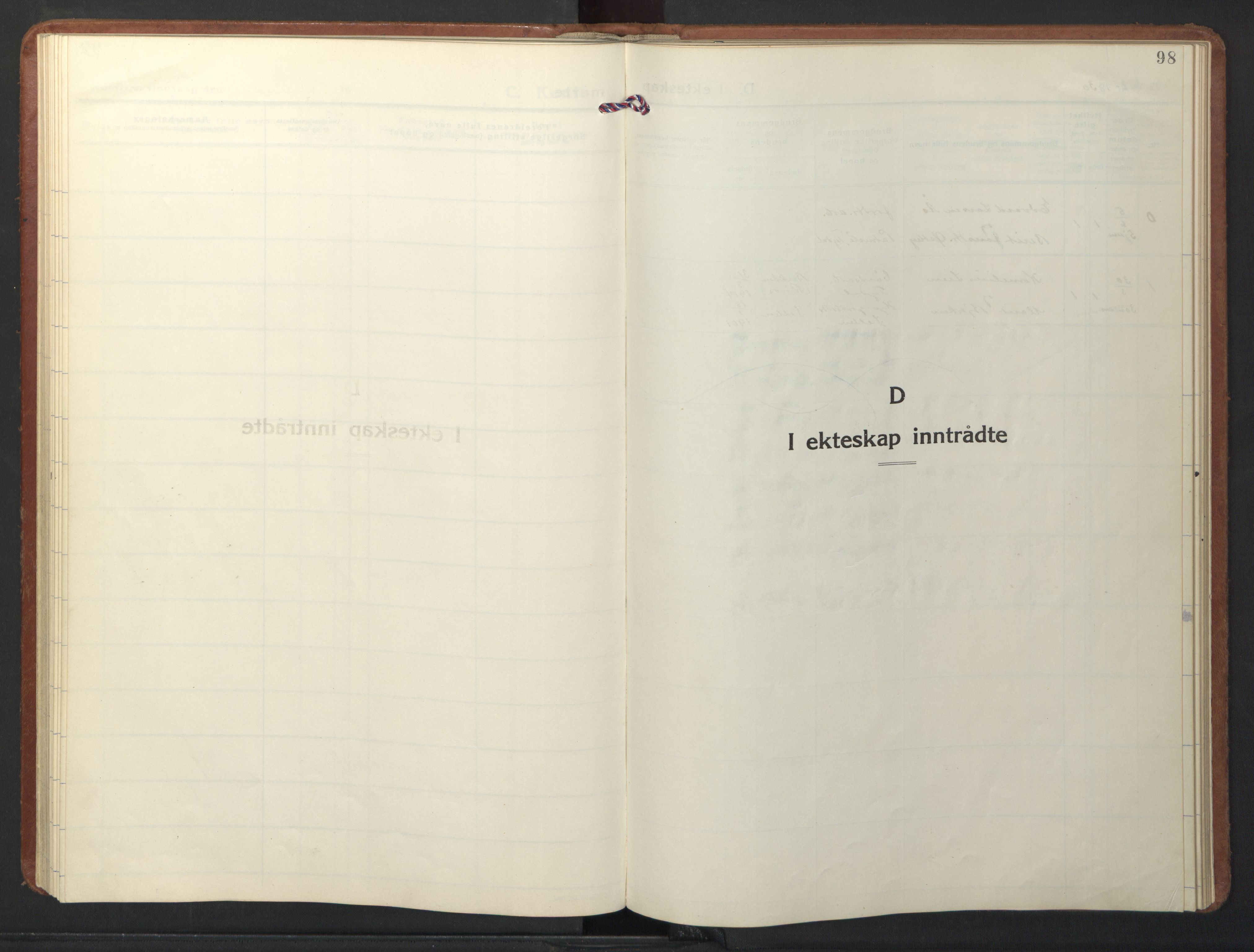 Ministerialprotokoller, klokkerbøker og fødselsregistre - Sør-Trøndelag, AV/SAT-A-1456/698/L1169: Parish register (copy) no. 698C06, 1930-1949, p. 98