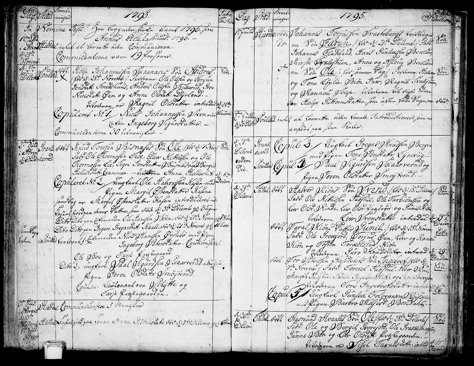 Hjartdal kirkebøker, SAKO/A-270/F/Fa/L0005: Parish register (official) no. I 5, 1776-1801, p. 143-144