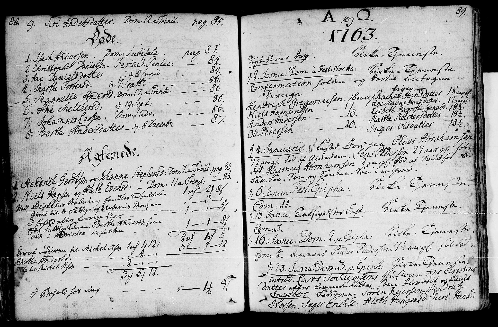 Loppa sokneprestkontor, SATØ/S-1339/H/Ha/L0001kirke: Parish register (official) no. 1 /1, 1753-1784, p. 88-89