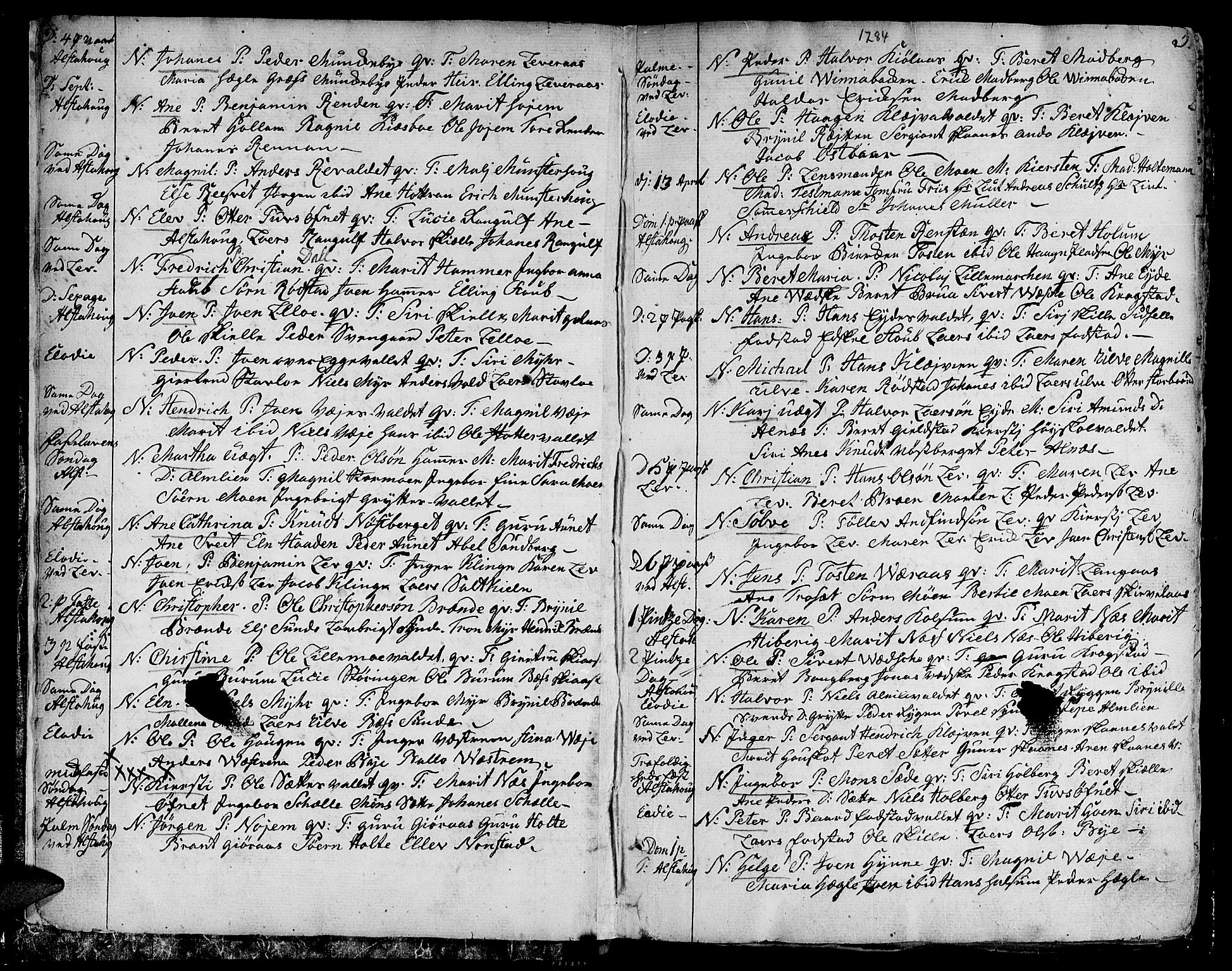 Ministerialprotokoller, klokkerbøker og fødselsregistre - Nord-Trøndelag, SAT/A-1458/717/L0142: Parish register (official) no. 717A02 /1, 1783-1809, p. 5