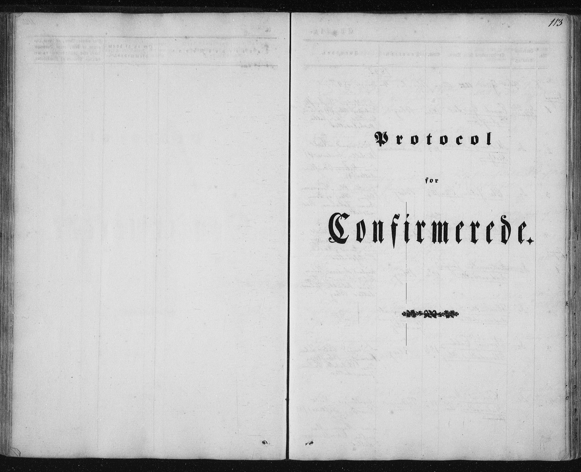 Ministerialprotokoller, klokkerbøker og fødselsregistre - Nordland, SAT/A-1459/897/L1396: Parish register (official) no. 897A04, 1842-1866, p. 113