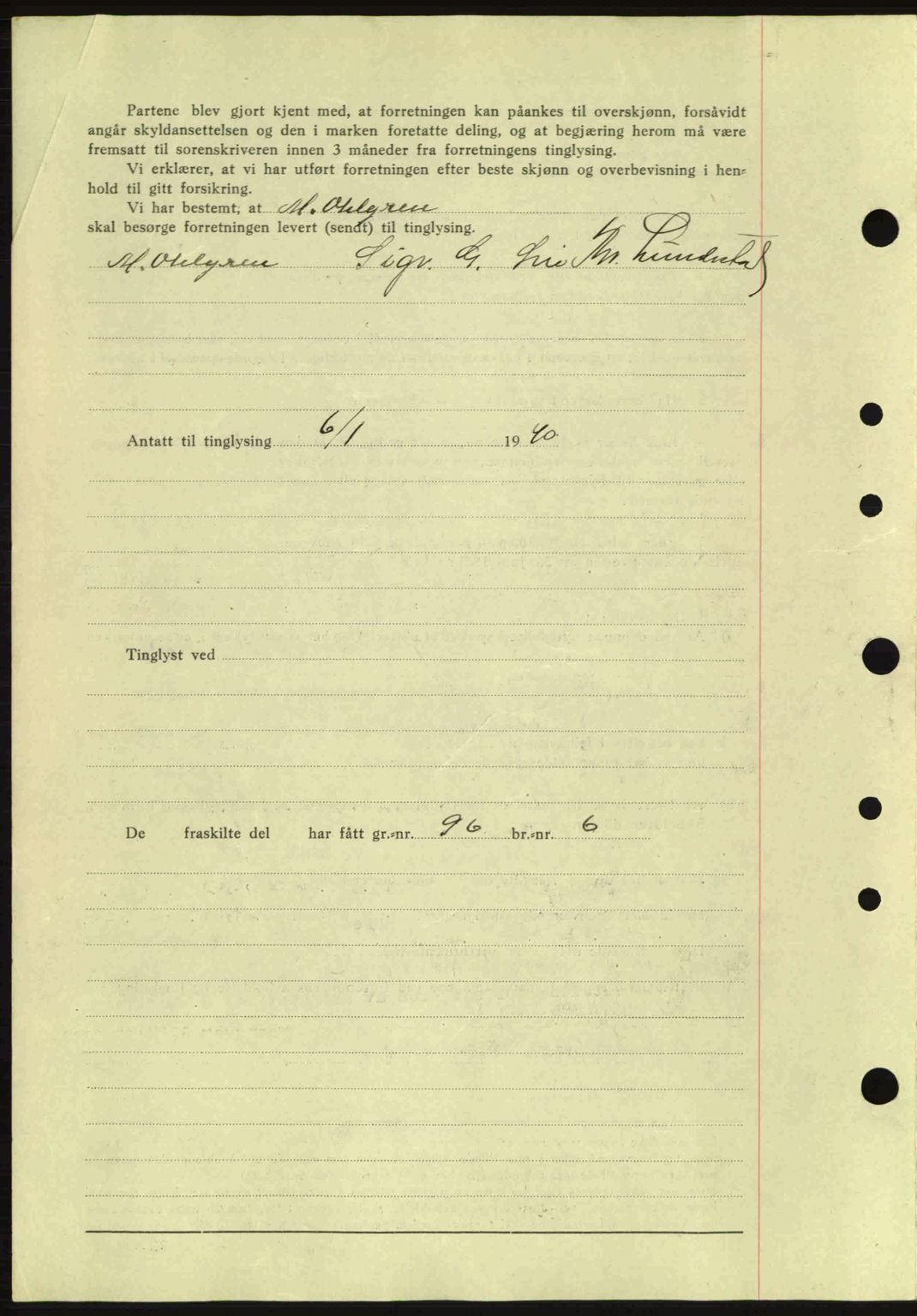 Idd og Marker sorenskriveri, AV/SAO-A-10283/G/Gb/Gbb/L0004: Mortgage book no. A4, 1940-1941, Diary no: : 20/1940