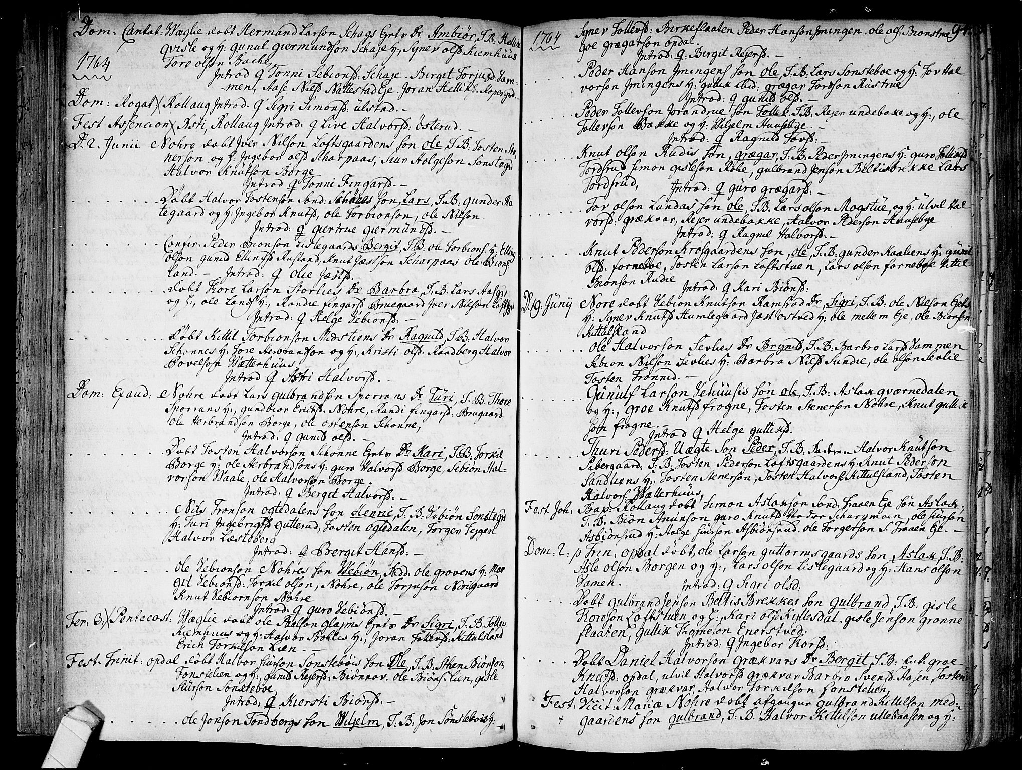 Rollag kirkebøker, SAKO/A-240/F/Fa/L0003: Parish register (official) no. I 3, 1743-1778, p. 94
